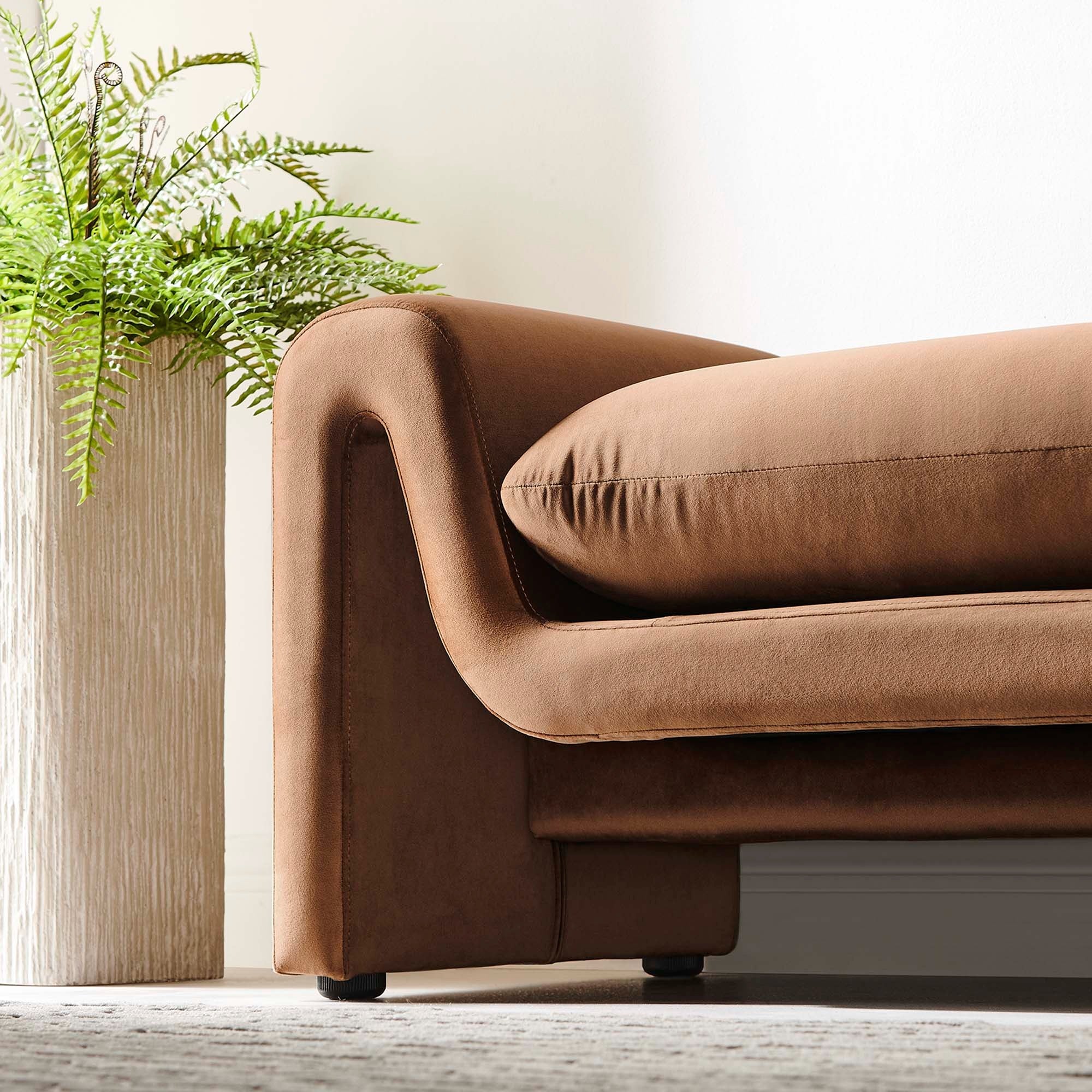 Waverly Performance Velvet Bench - Image 19