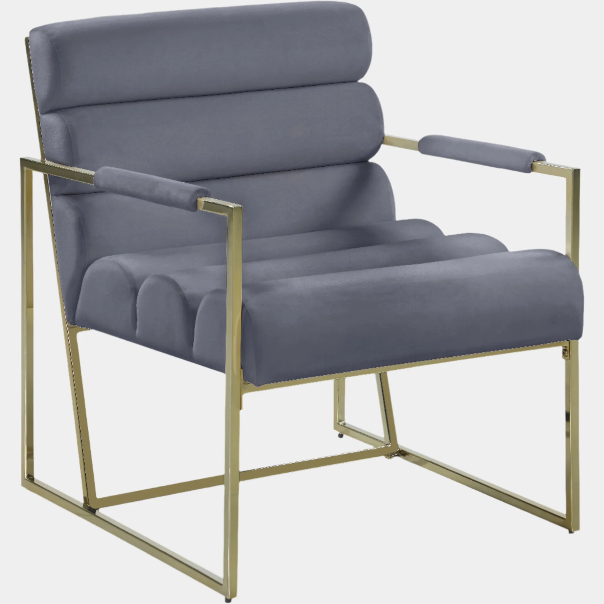 Wayne Velvet Upholstered Accent Chair