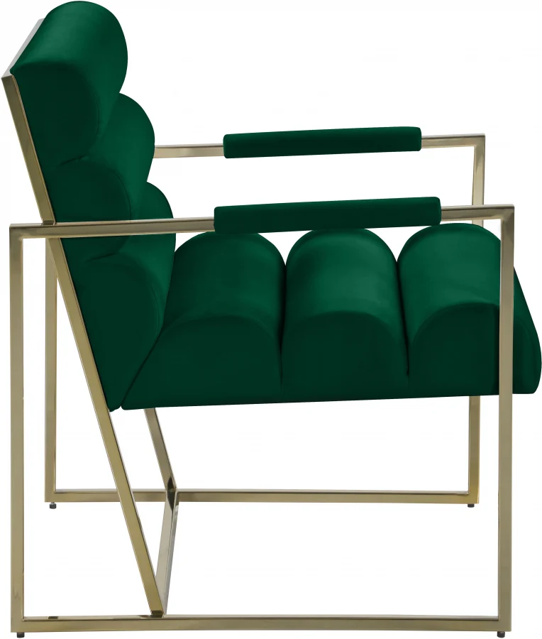 Wayne Velvet Upholstered Accent Chair - Image 12