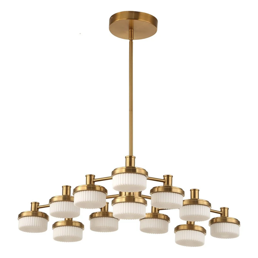 Wedge, 12 Lt LED Chandelier - Image 7