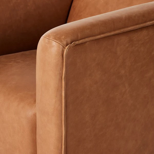 Shaw Leather Swivel Chair - Image 14