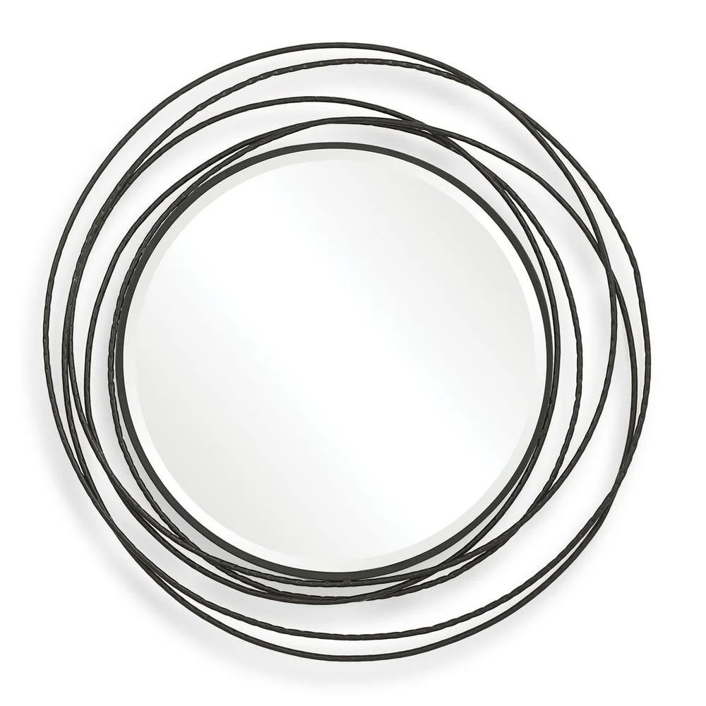 Whirlwind Round Mirror