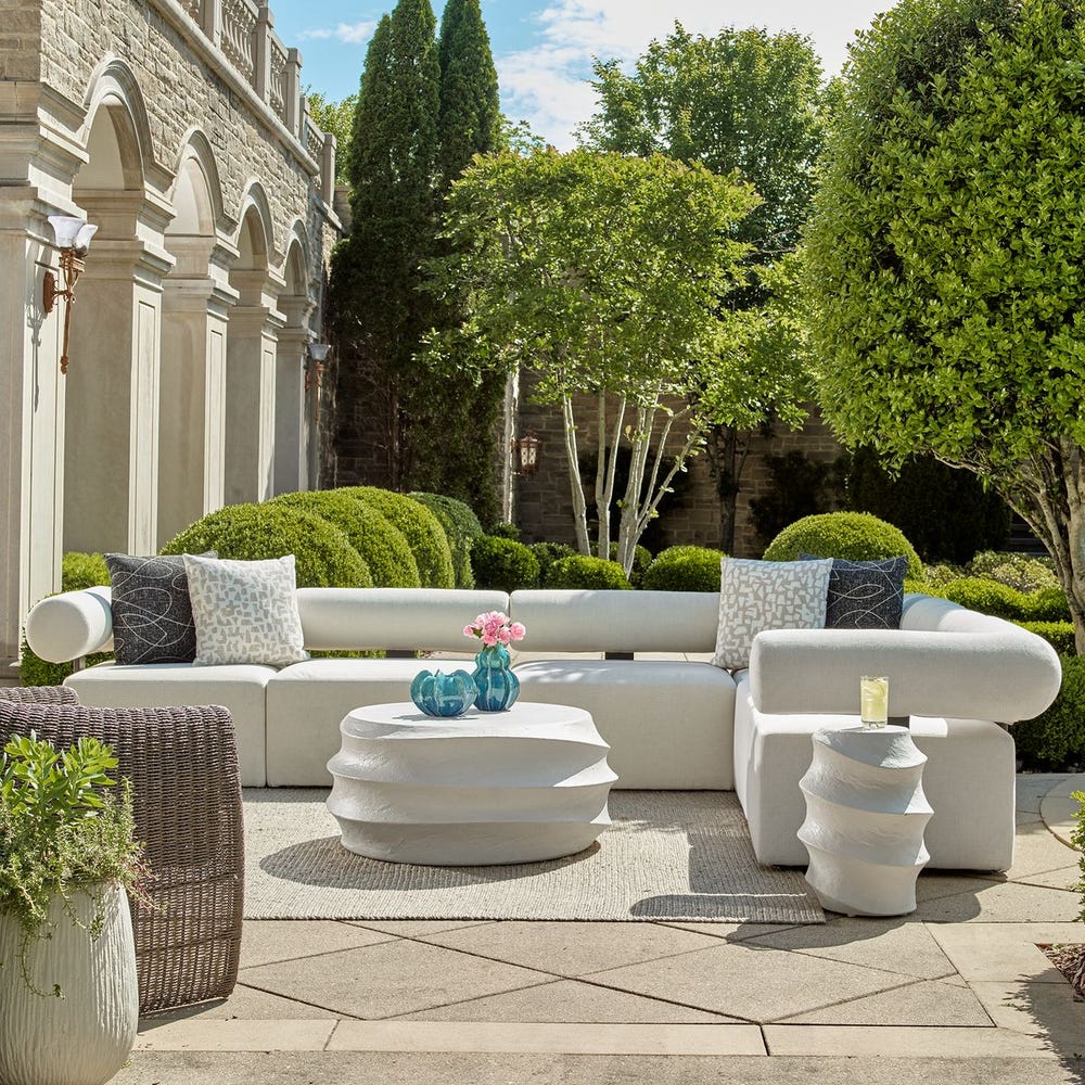 Winded Outdoor Coffee Table - Image 3