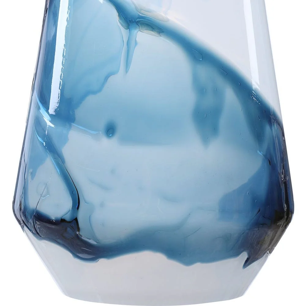 Windswept Blue & White, 1 Lt Mini Pendant - Image 6