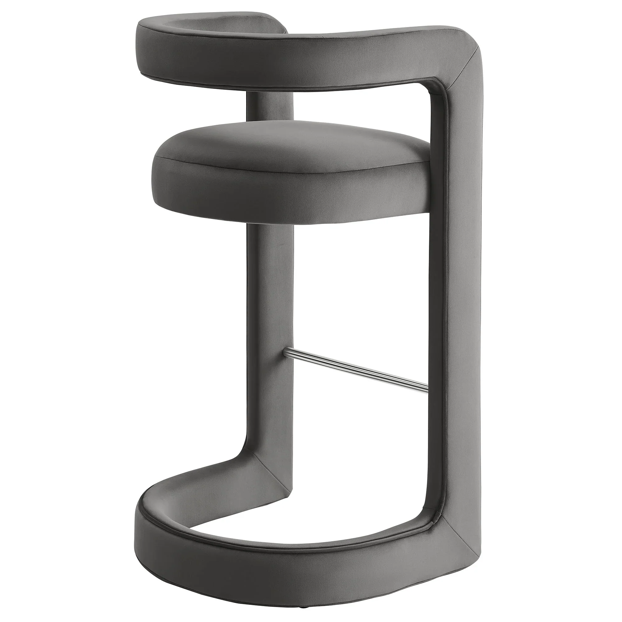 Winslow Performance Velvet Bar Stool - Image 41