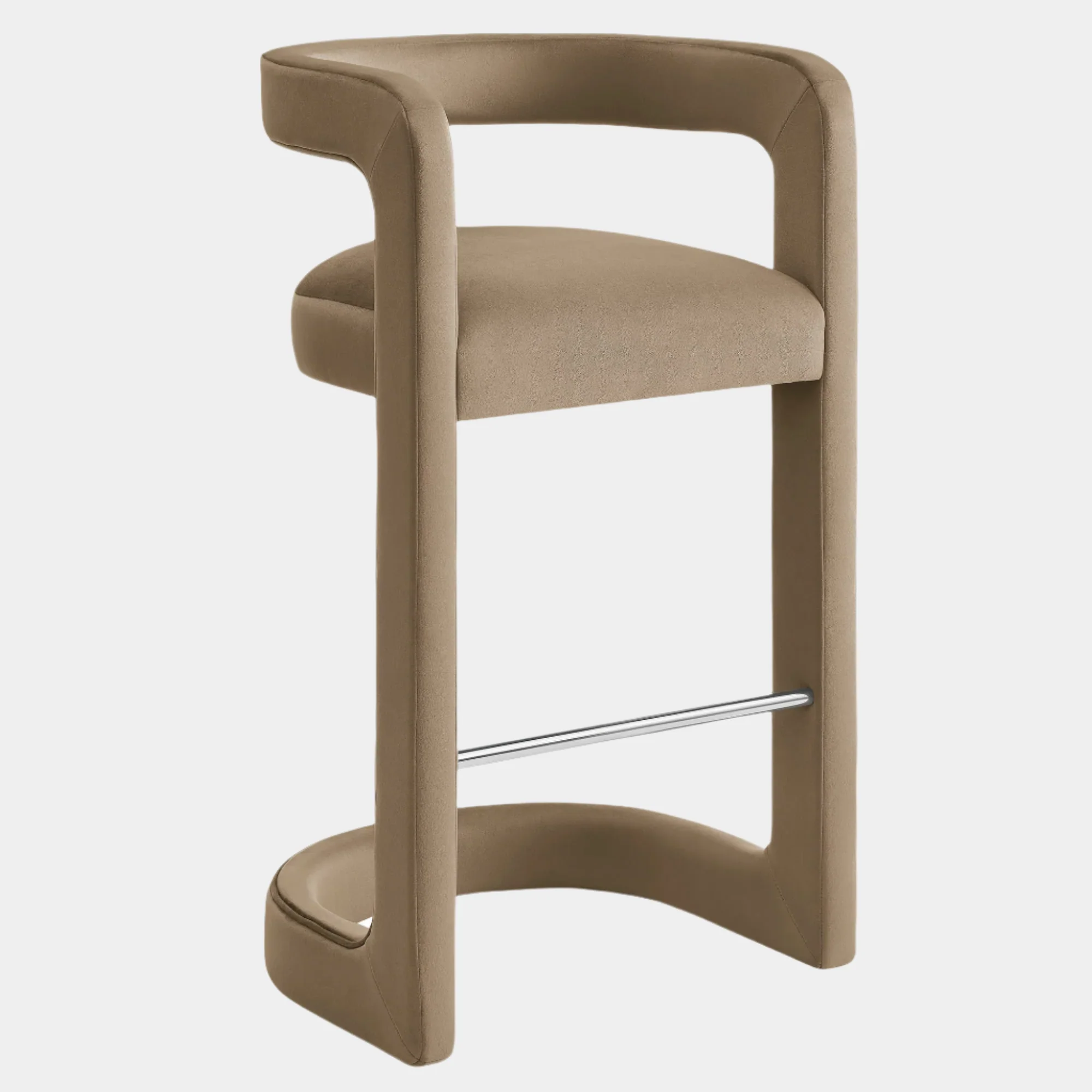 Winslow Performance Velvet Bar Stool - Image 46
