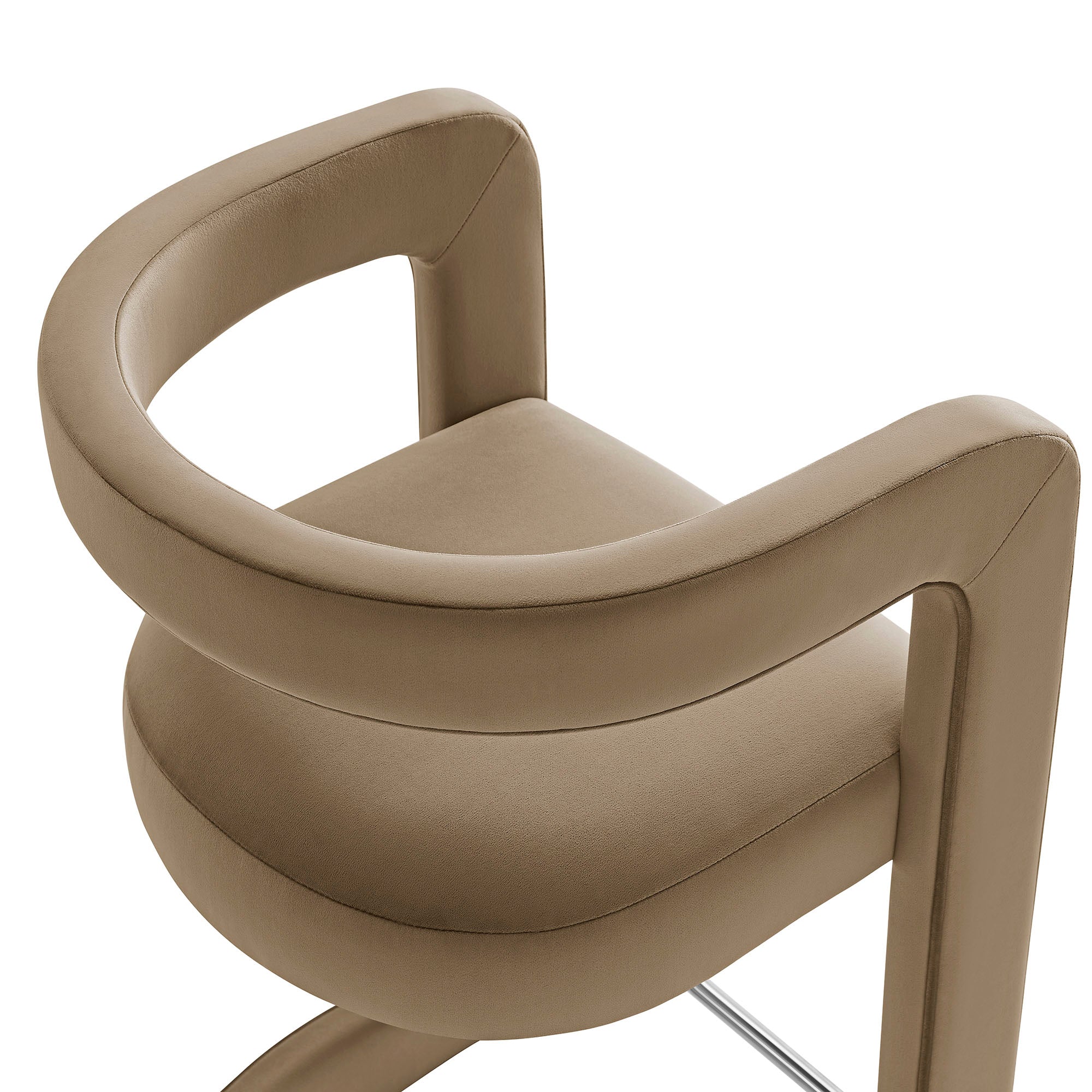 Winslow Performance Velvet Bar Stool - Image 52