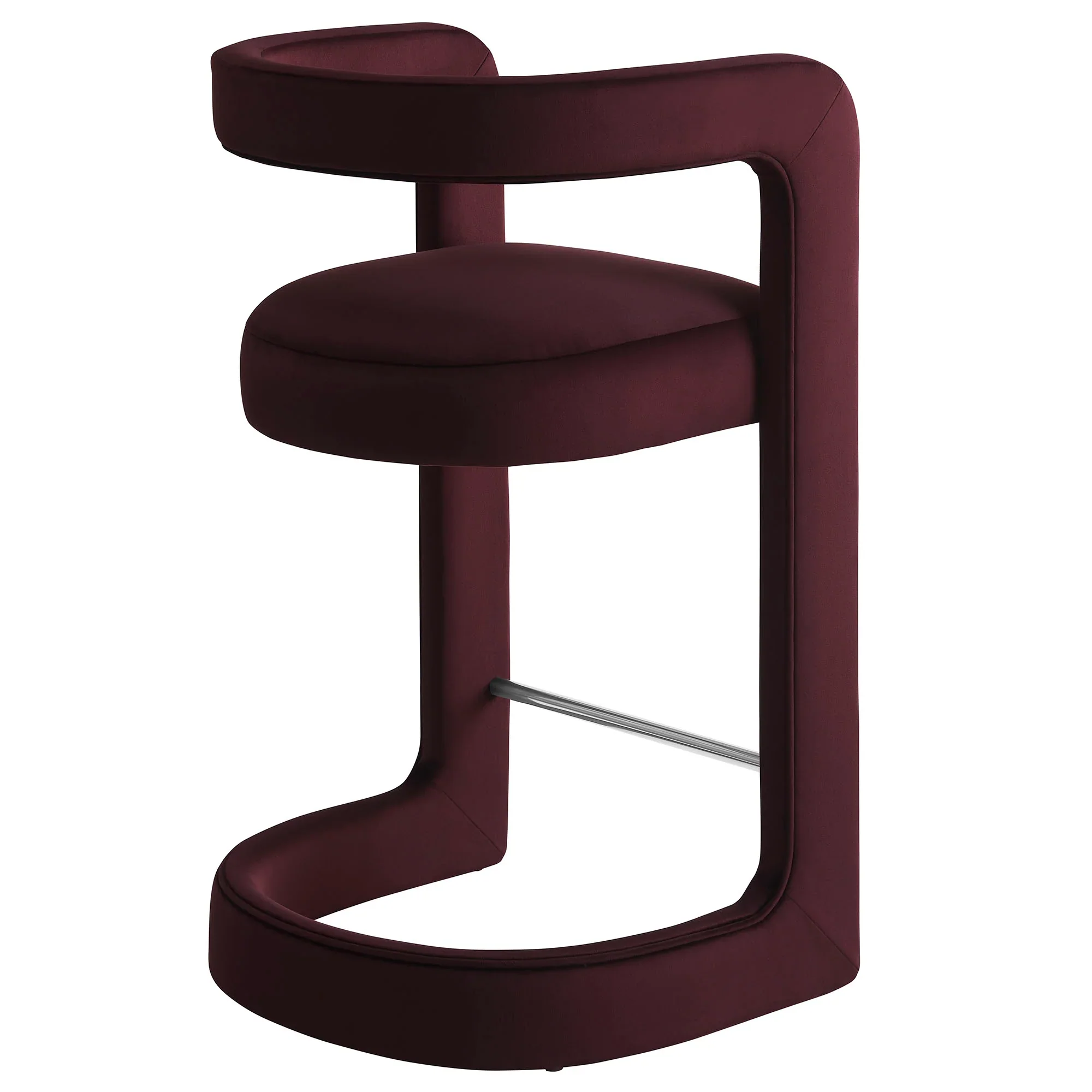 Winslow Performance Velvet Counter Stool - Image 23