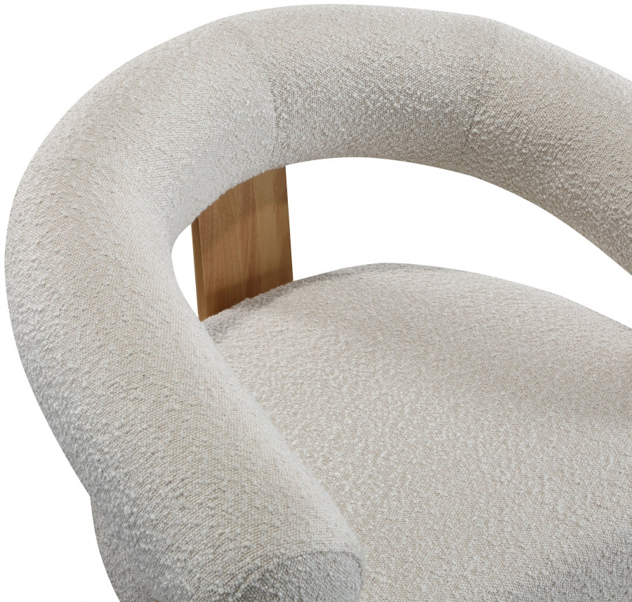 Winston Boucle Fabric Upholstered Accent Chair - Image 16