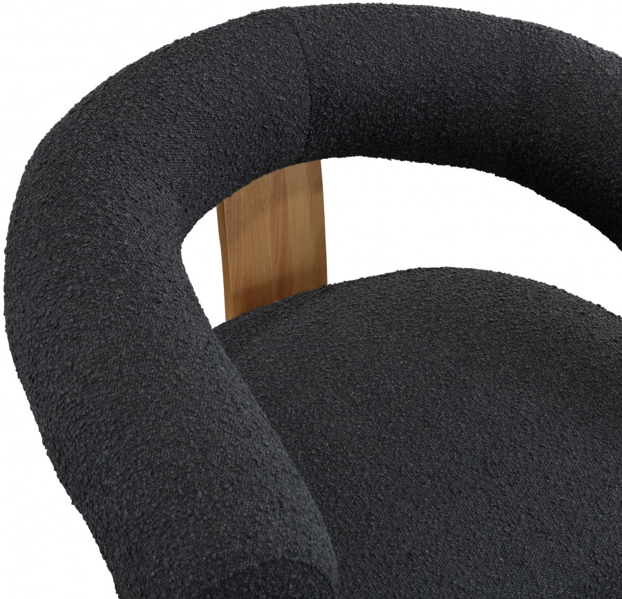 Winston Boucle Fabric Upholstered Accent Chair - Image 6