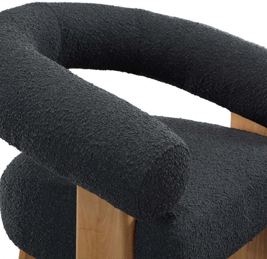 Winston Boucle Fabric Upholstered Accent Chair - Image 7