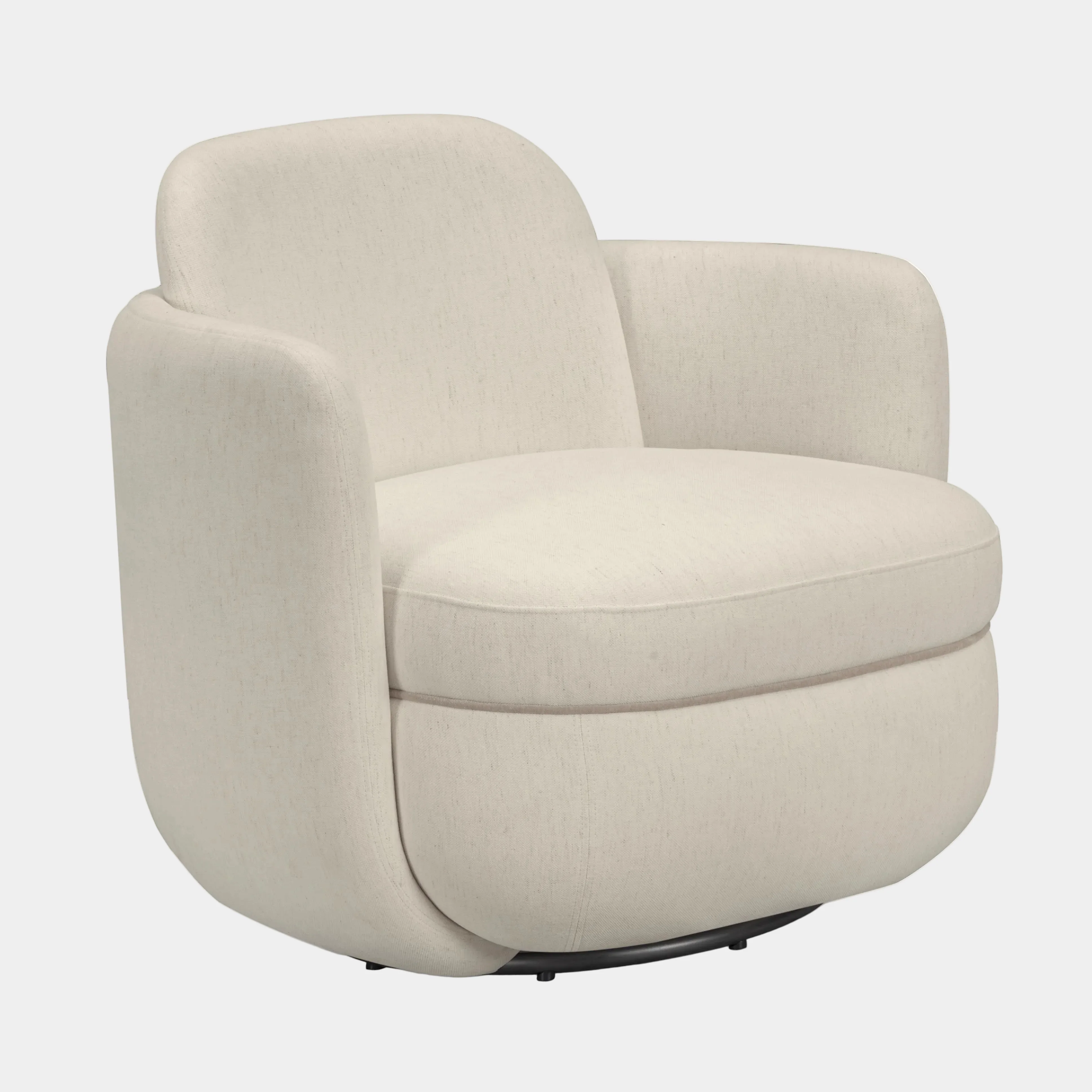 Wolfie Performance Chenille Swivel Accent Chair - Image 9