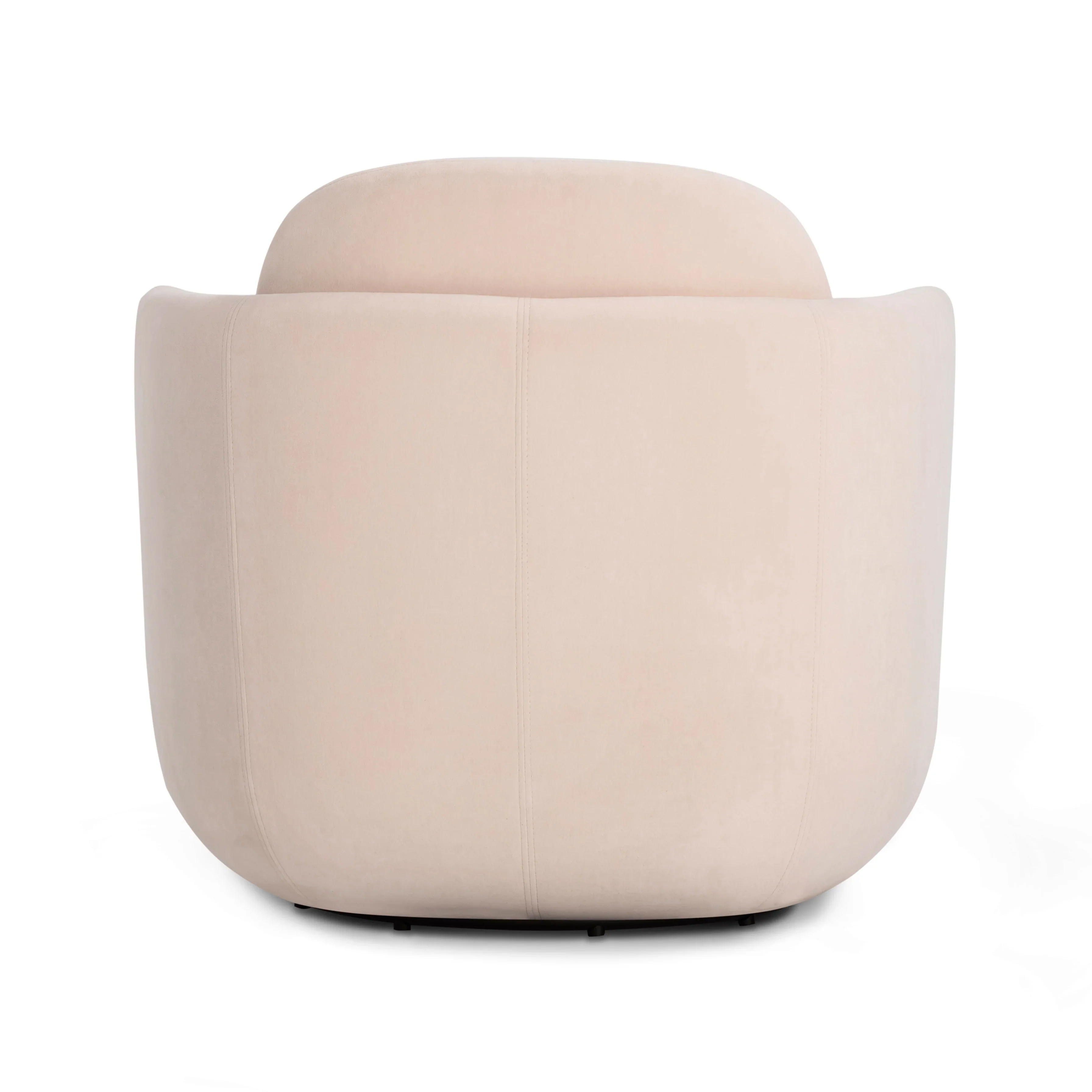 Wolfie Performance Velvet Swivel Accent Chair - Image 6