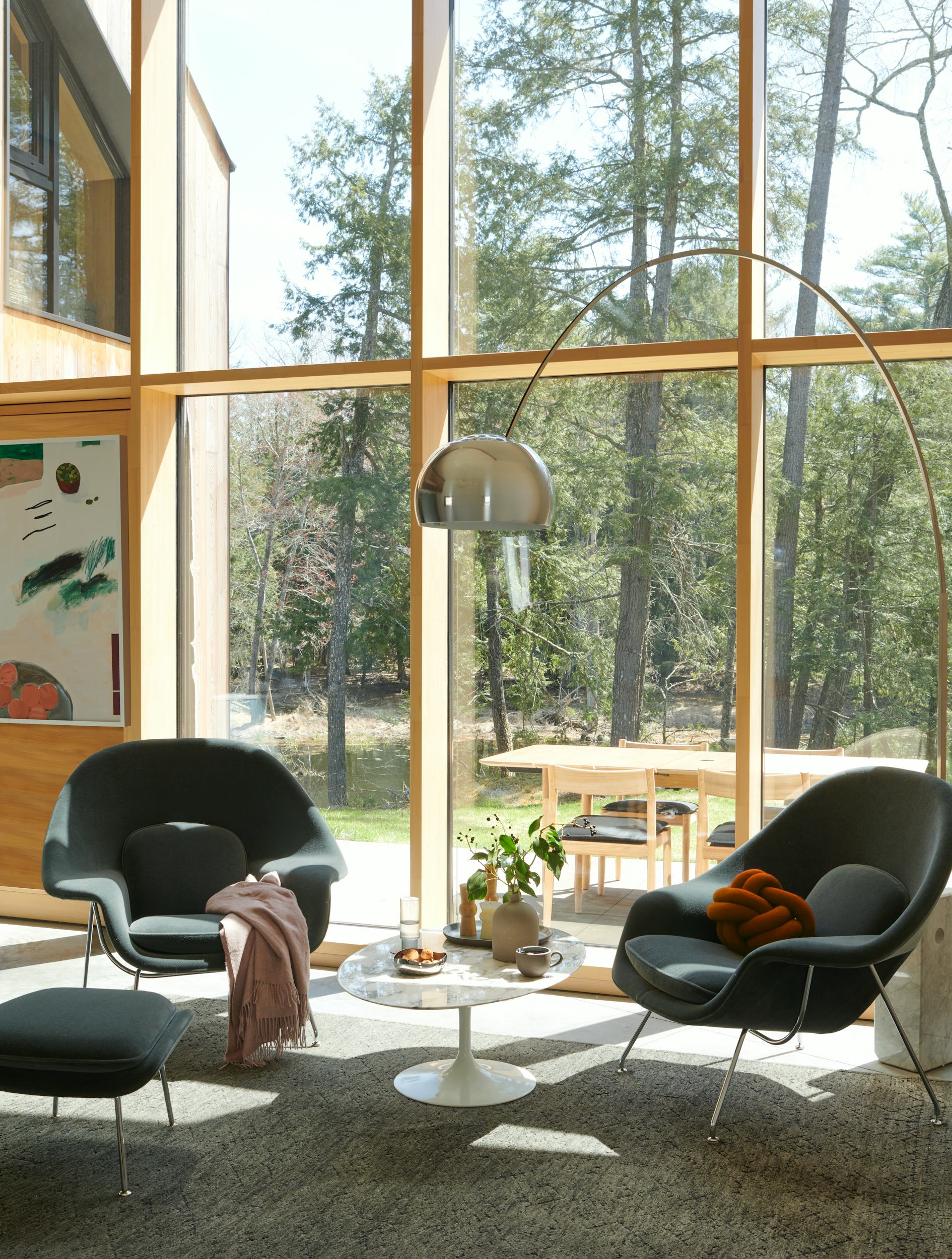 Womb Lounge Chair And Ottoman - Image 3