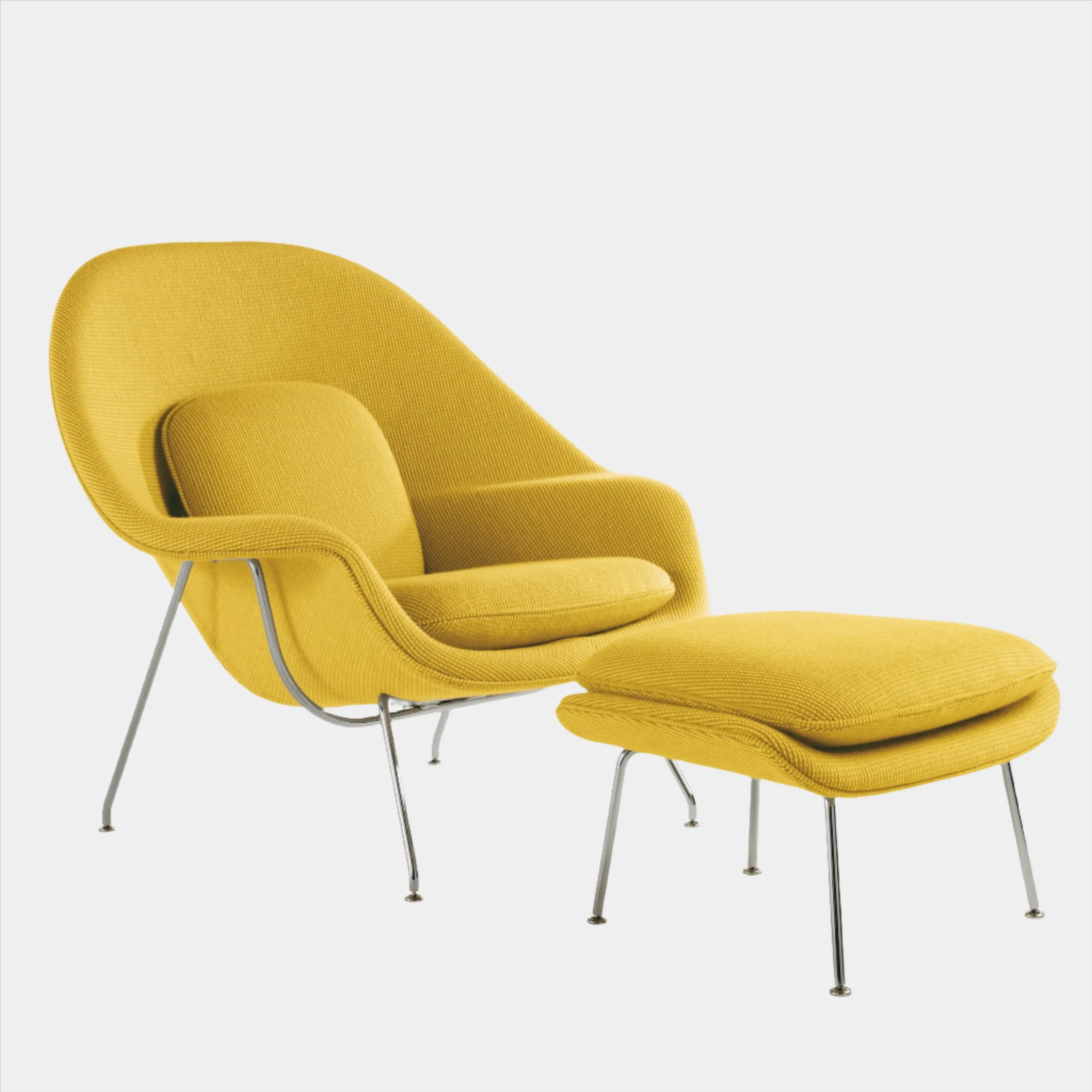 Womb Lounge Chair And Ottoman - Image 5