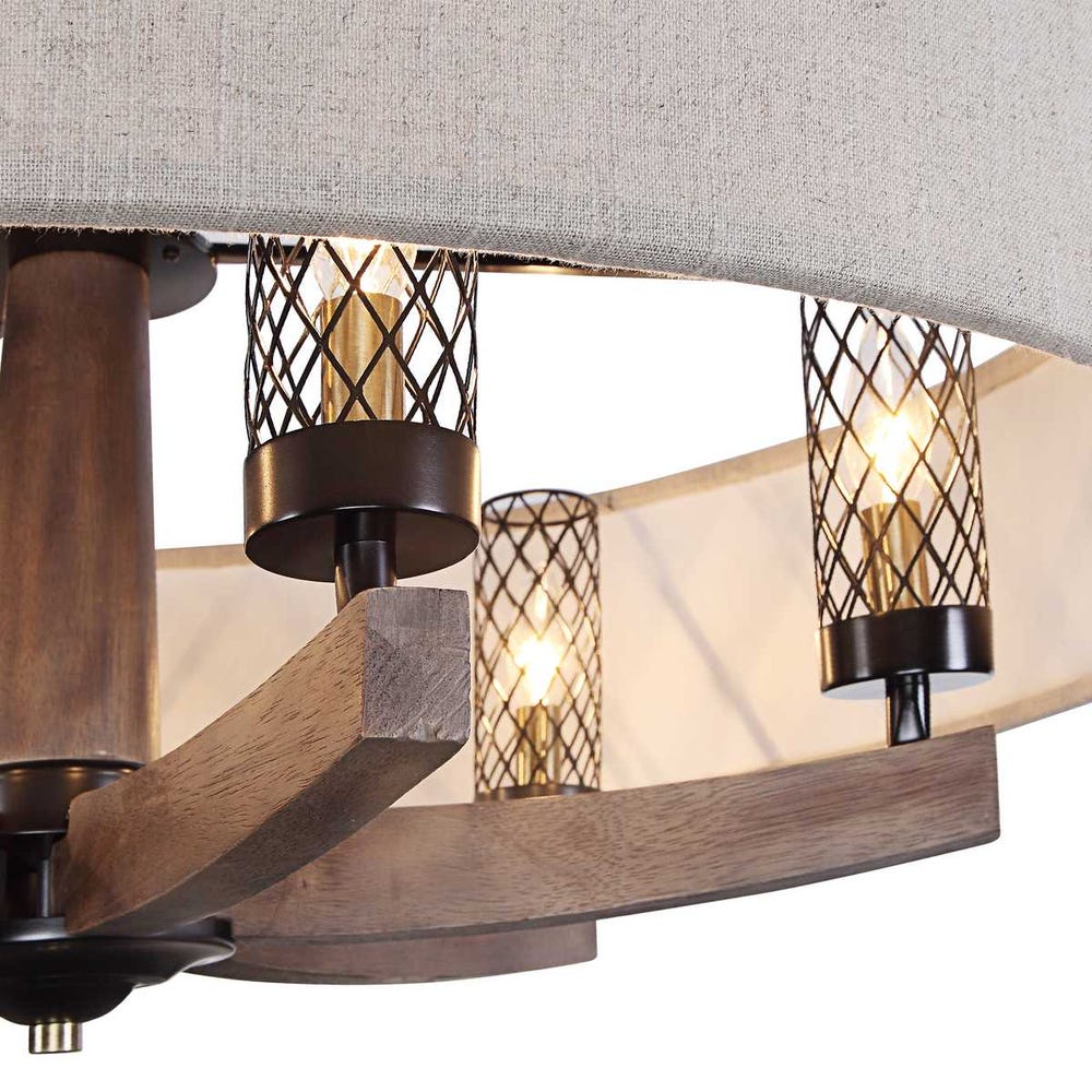 Woodall, 6 Lt Chandelier - Image 5