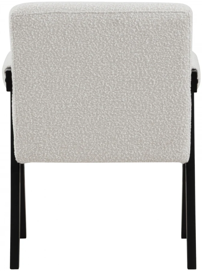 Woodloch Boucle Fabric Upholstered Accent Chair - Image 12