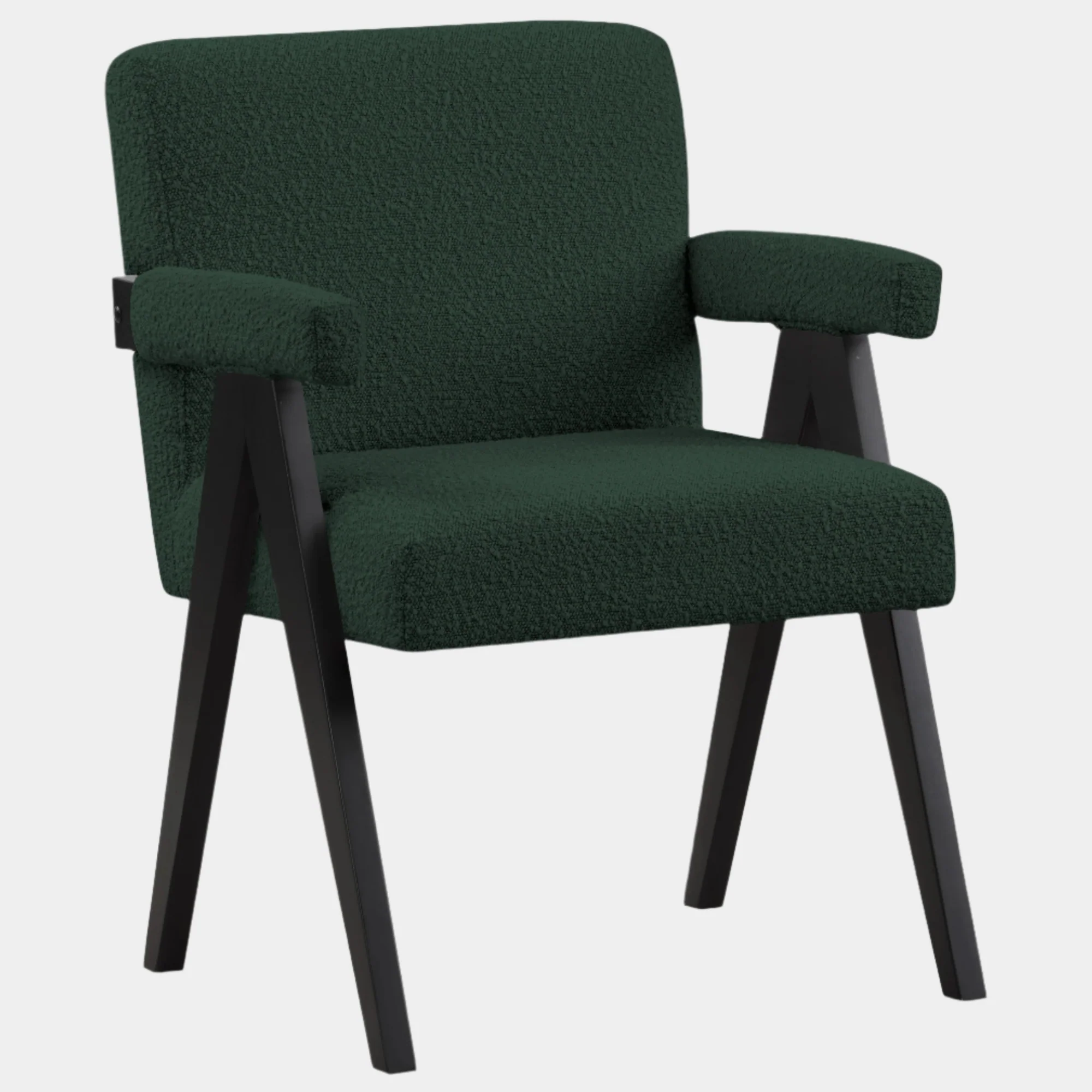 Woodloch Boucle Fabric Upholstered Accent Chair - Image 19