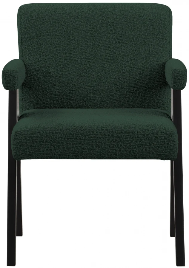 Woodloch Boucle Fabric Upholstered Accent Chair - Image 22