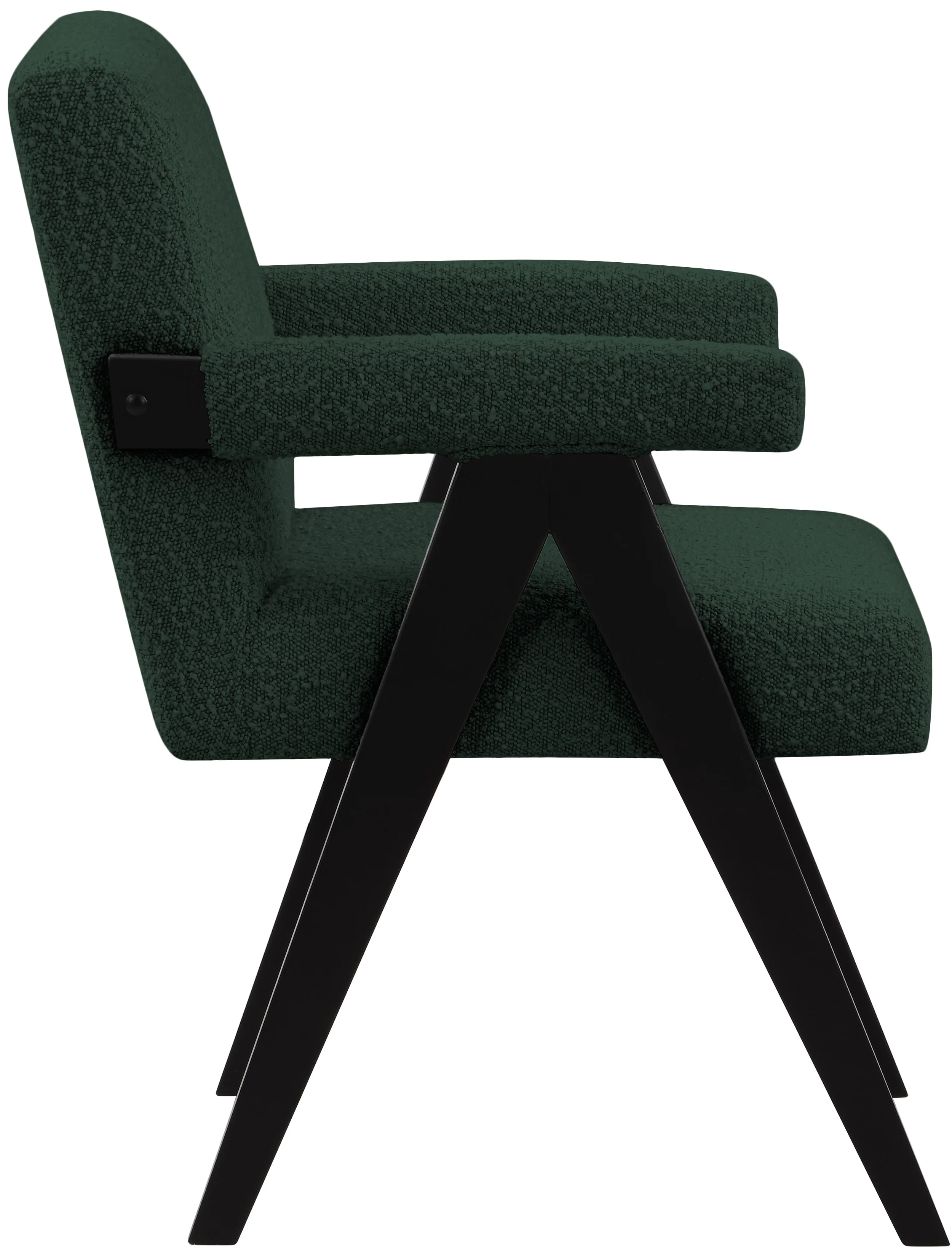Woodloch Boucle Fabric Upholstered Accent Chair - Image 23