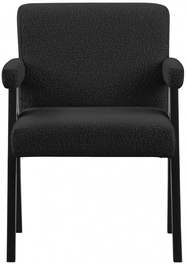 Woodloch Boucle Fabric Upholstered Accent Chair - Image 4