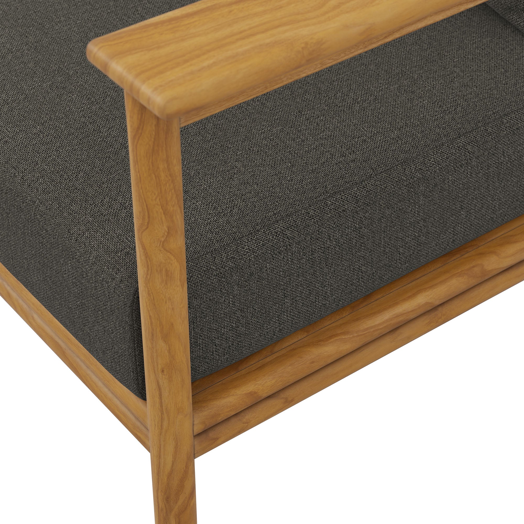 Wren Outdoor Patio Teak Wood Sofa - Image 28