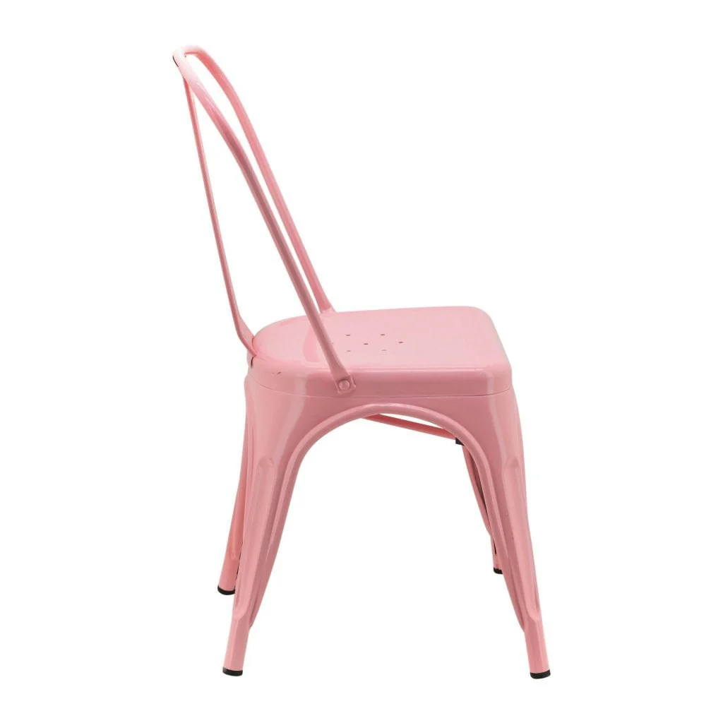 Tolix Armless Chair (Powder Coated) - Image 3