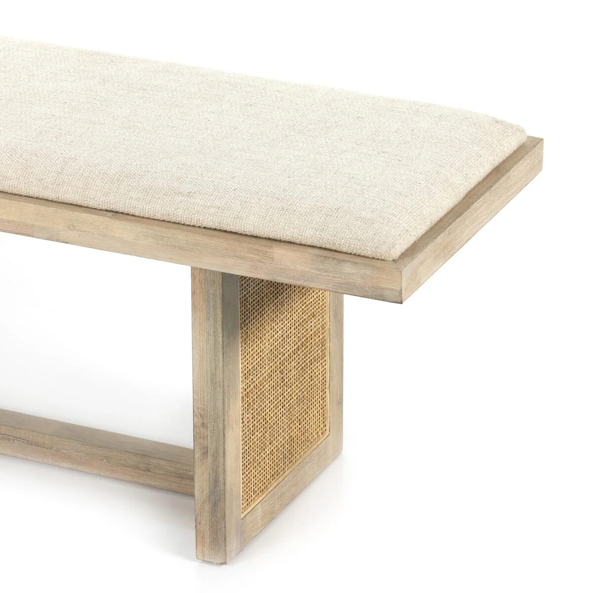 Yvette Upholstered Dining Bench - Image 7