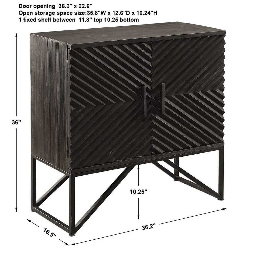 Zadie 2 Door Cabinet - Image 9