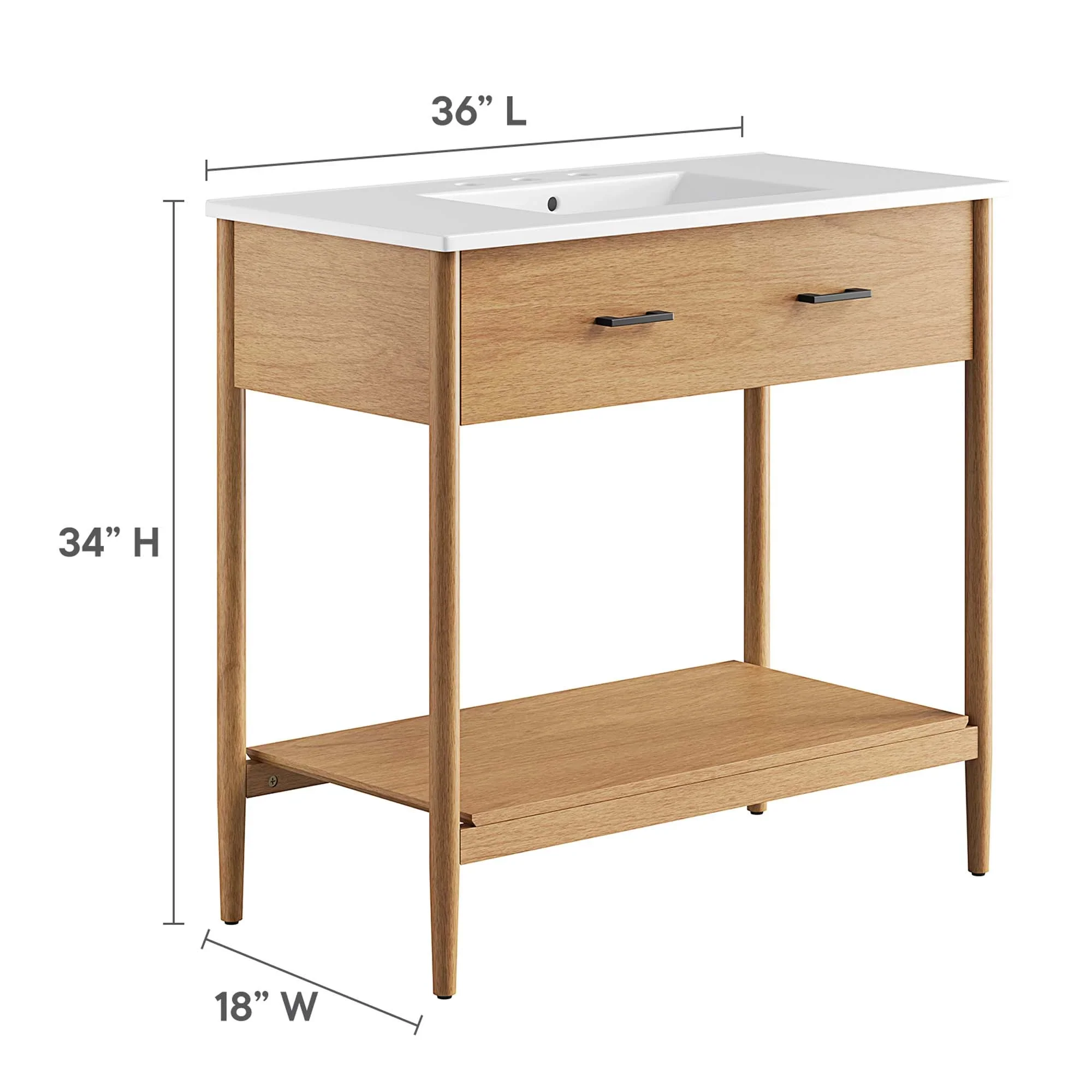 Zaire Bathroom Vanity Basin Included - Image 108