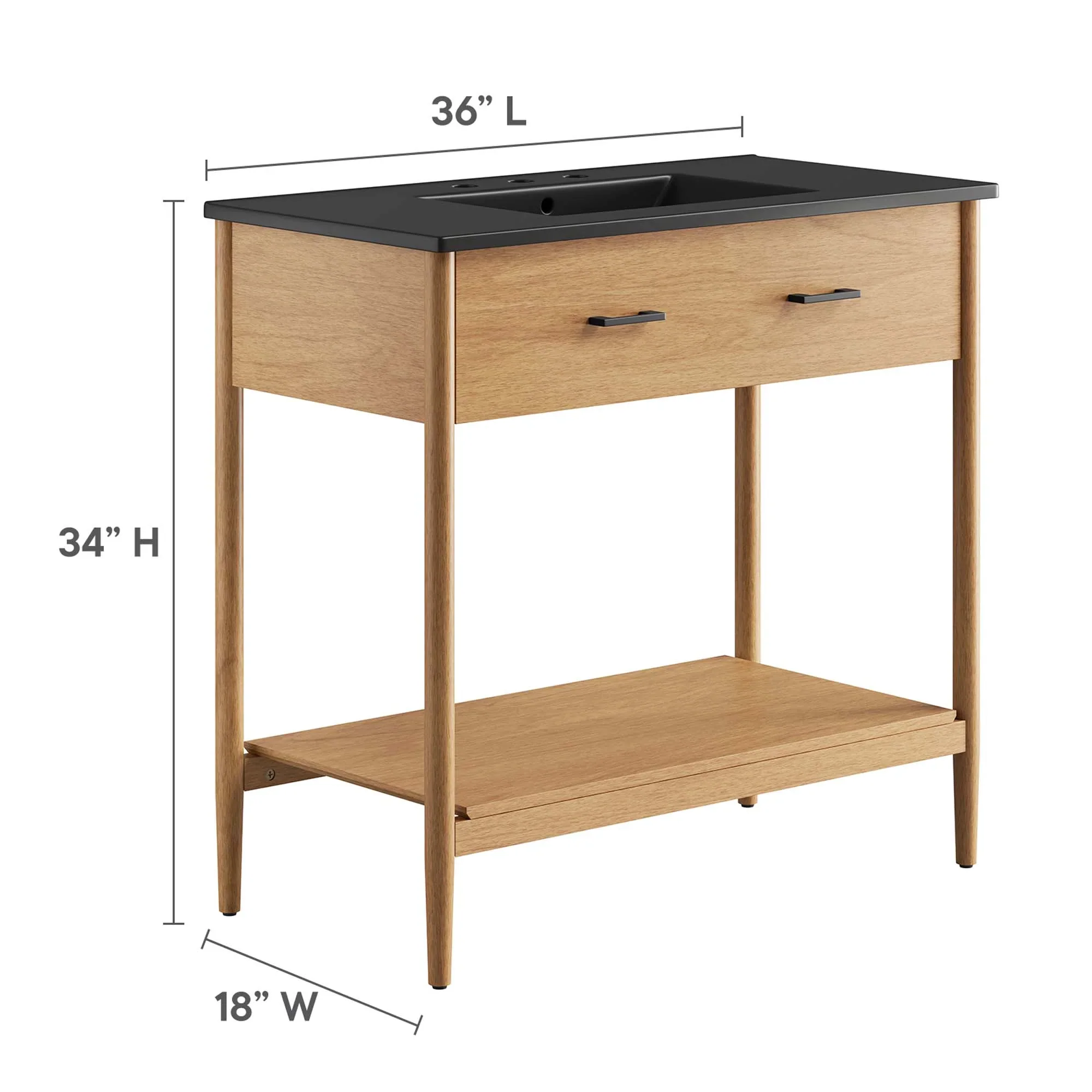 Zaire Bathroom Vanity Basin Included - Image 126