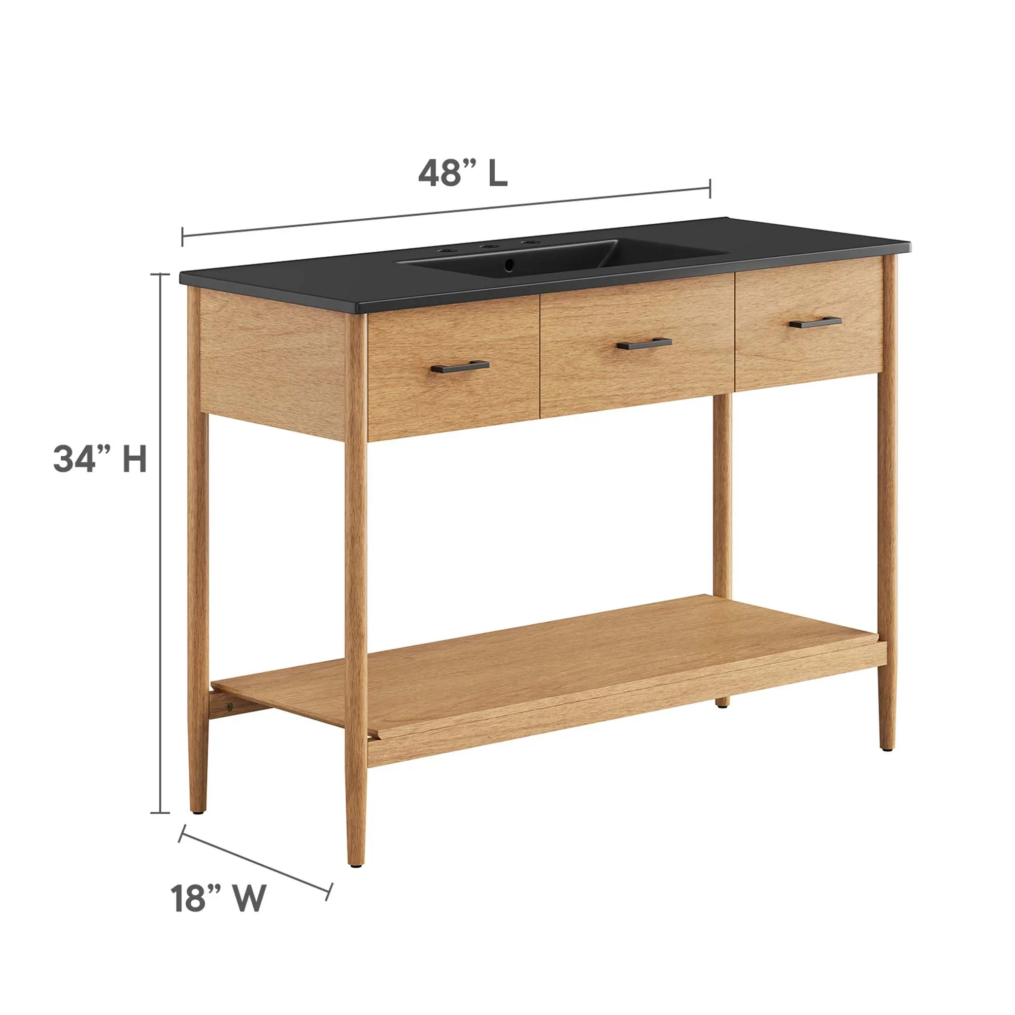 Zaire Bathroom Vanity Basin Included - Image 154