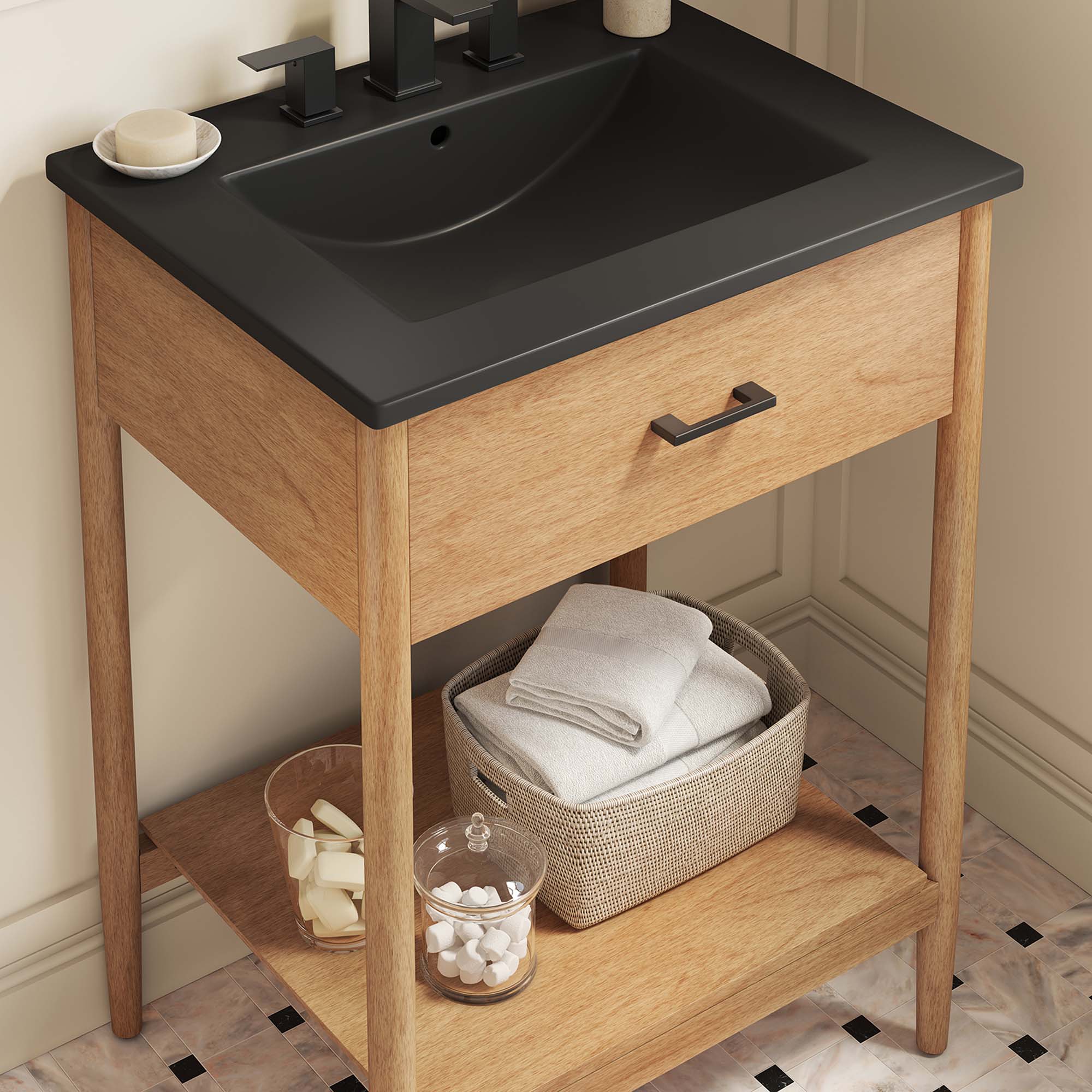 Zaire Bathroom Vanity Basin Included - Image 22