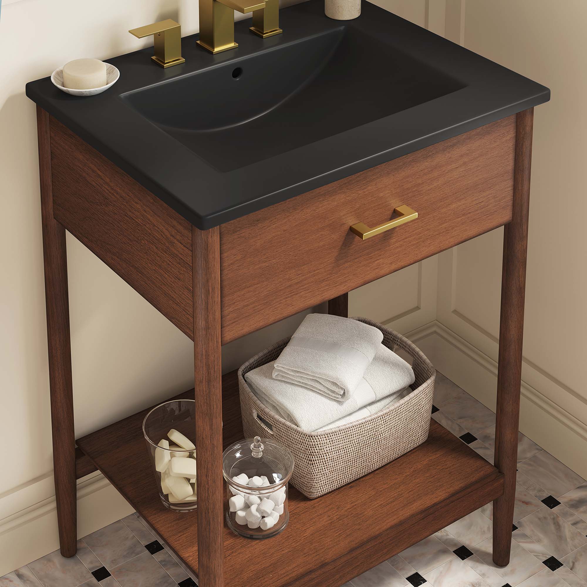 Zaire Bathroom Vanity Basin Included - Image 29