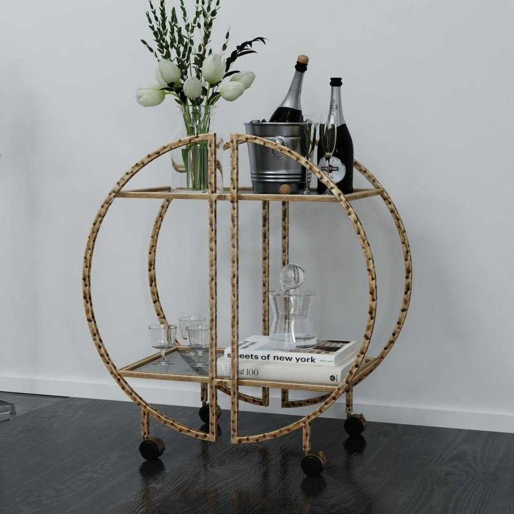 Zelina Bar Cart - Image 4