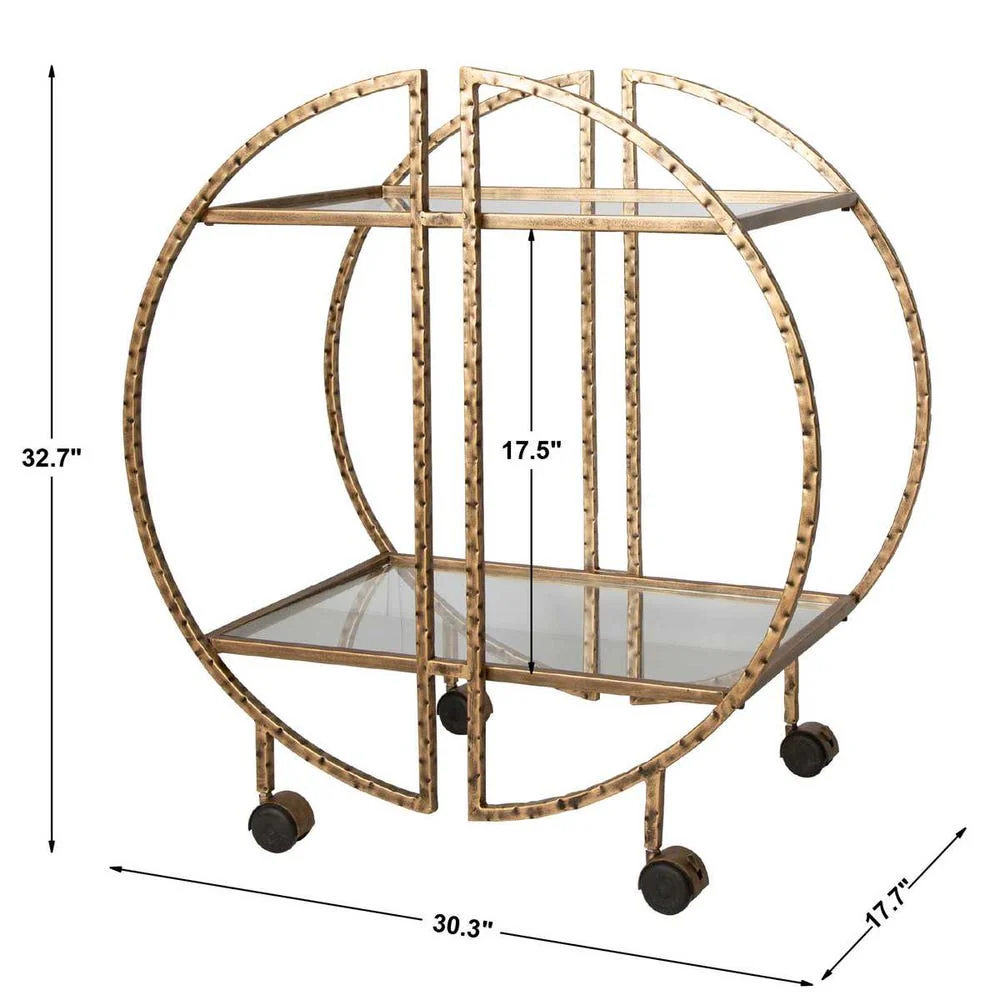 Zelina Bar Cart - Image 6