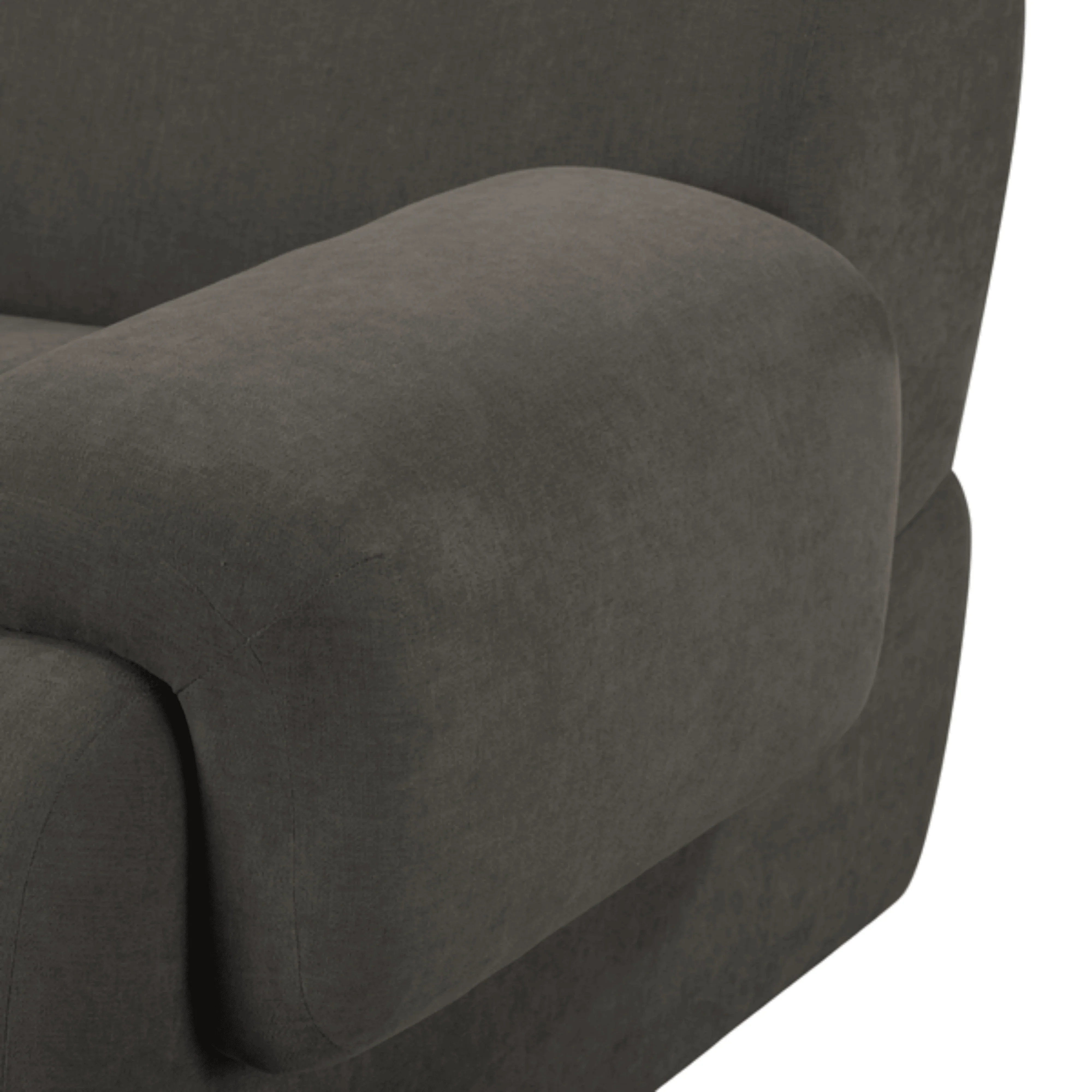 Zenith 116.5" Contract-Grade Upcycled Fabric Modular Sofa - Image 15