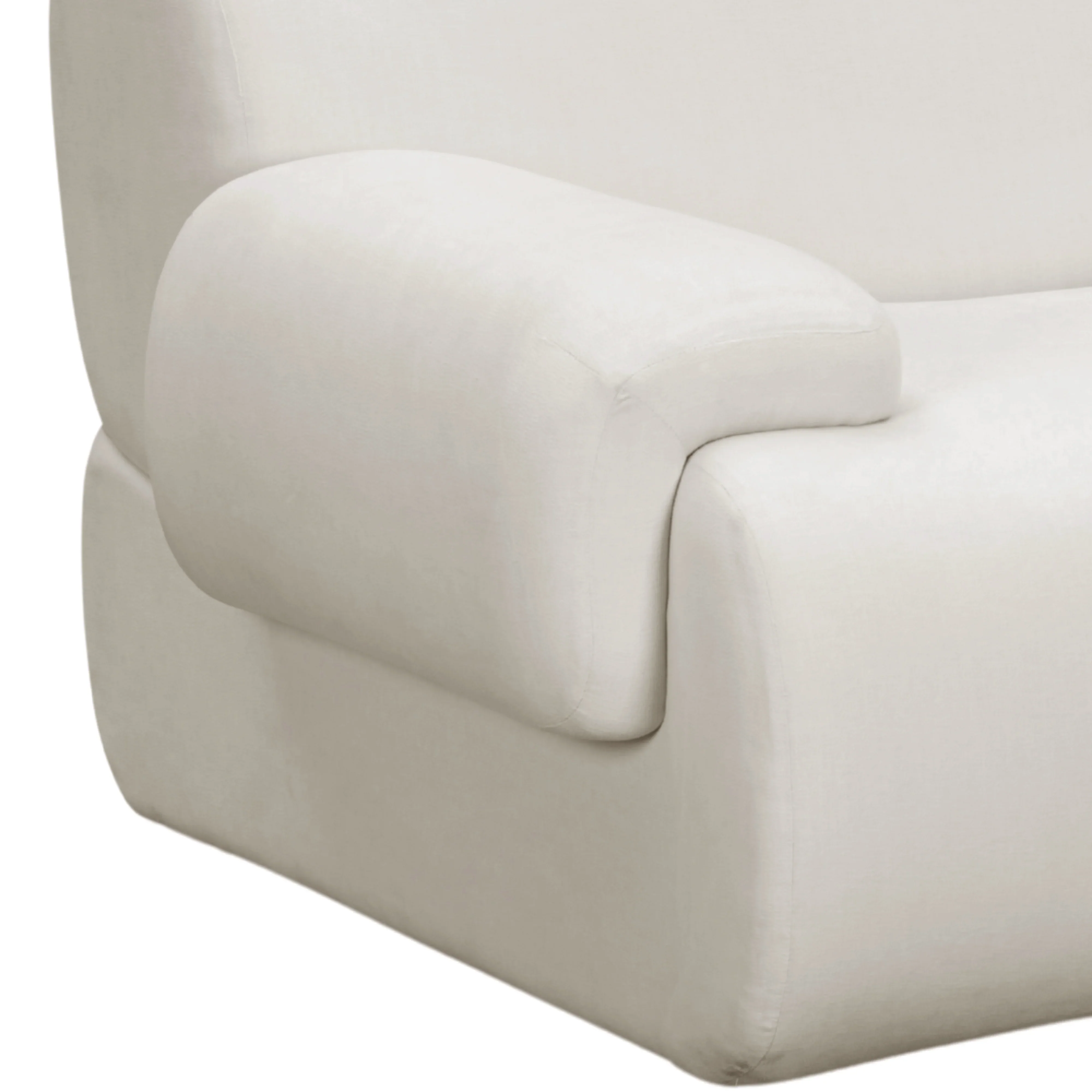 Zenith 5-Piece Contract-Grade Upcycled Fabric Modular L-Sectional - Image 6