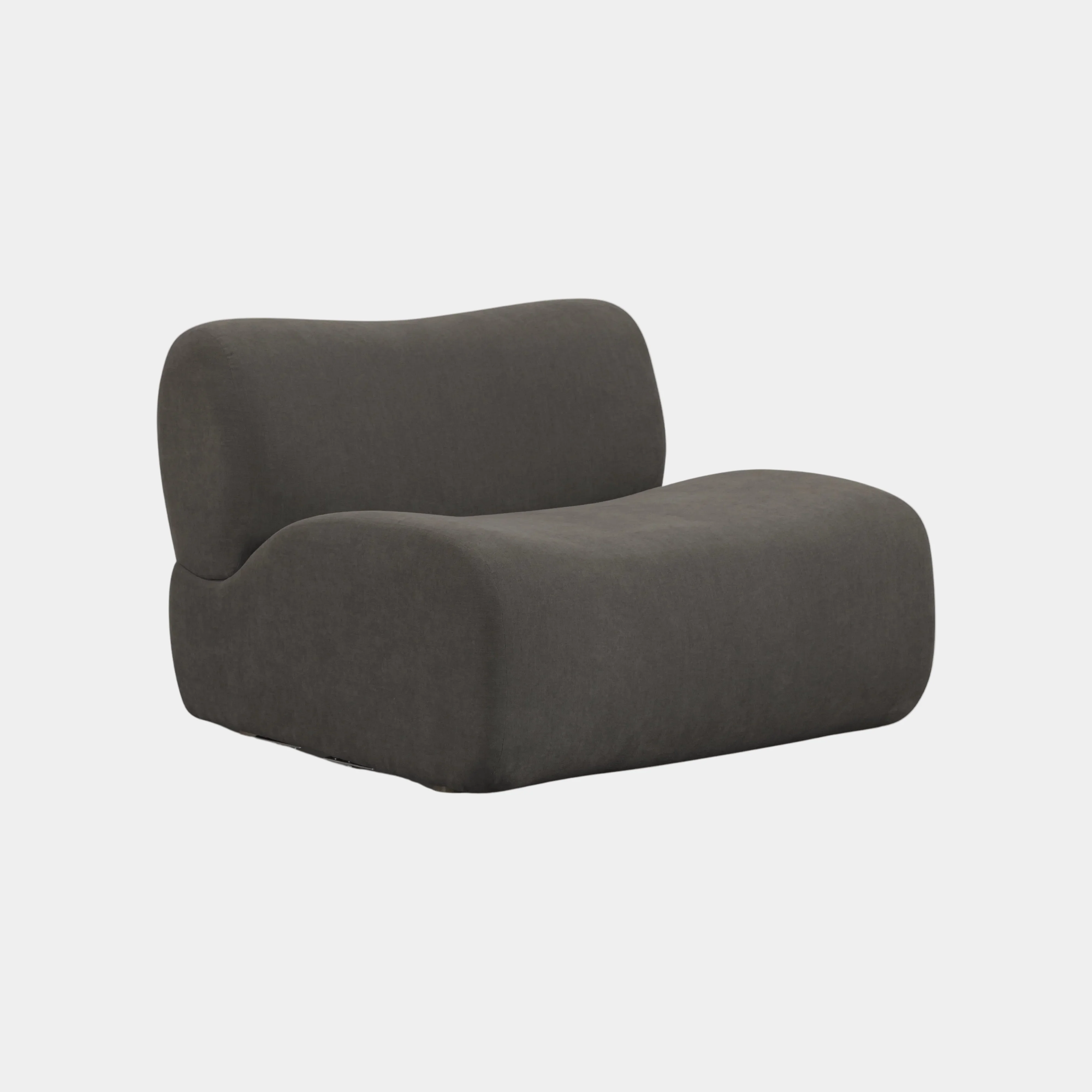 Zenith Contract-Grade Upcycled Fabric Armless Chair - Image 8