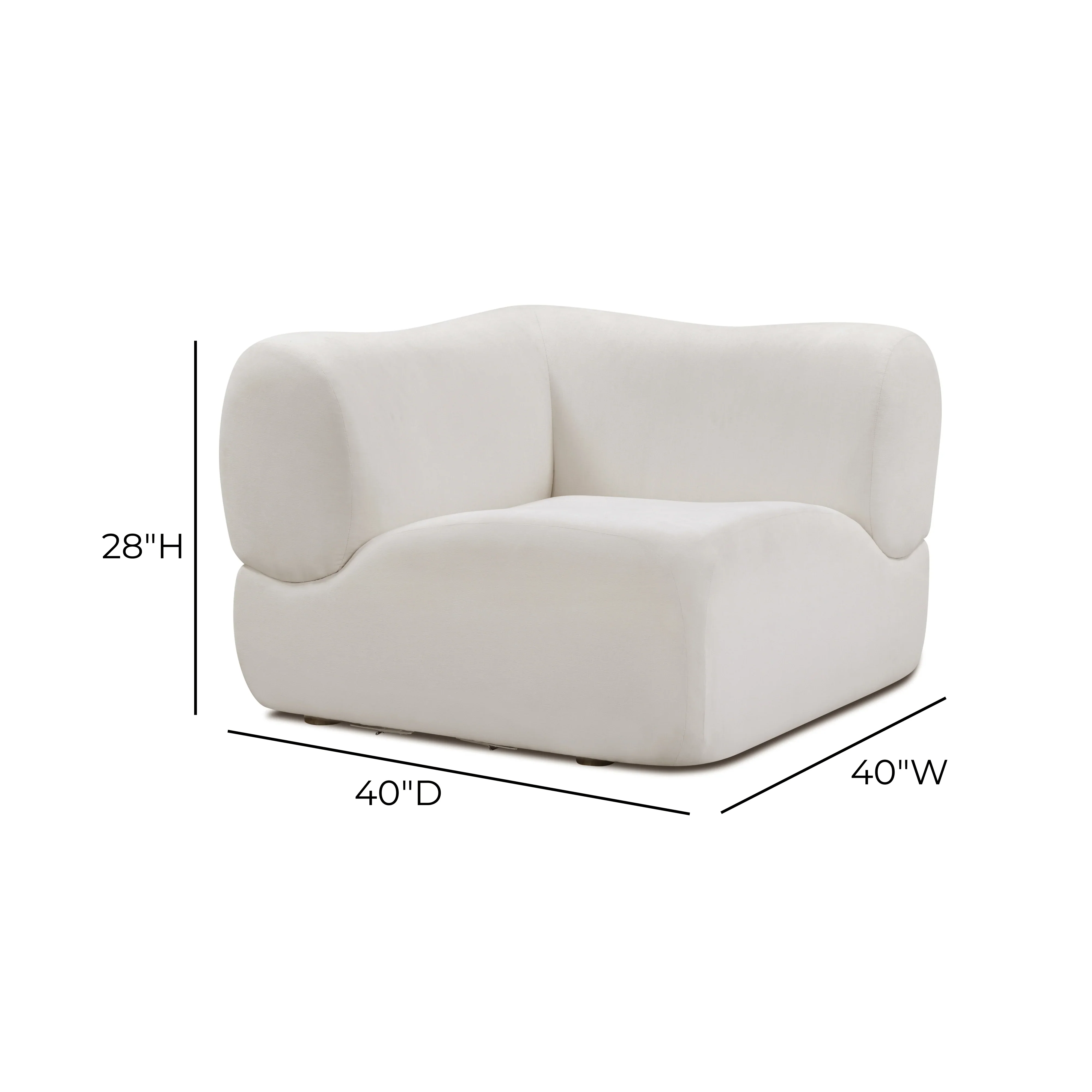 Zenith Contract-Grade Upcycled Fabric Corner Wedge - Image 7