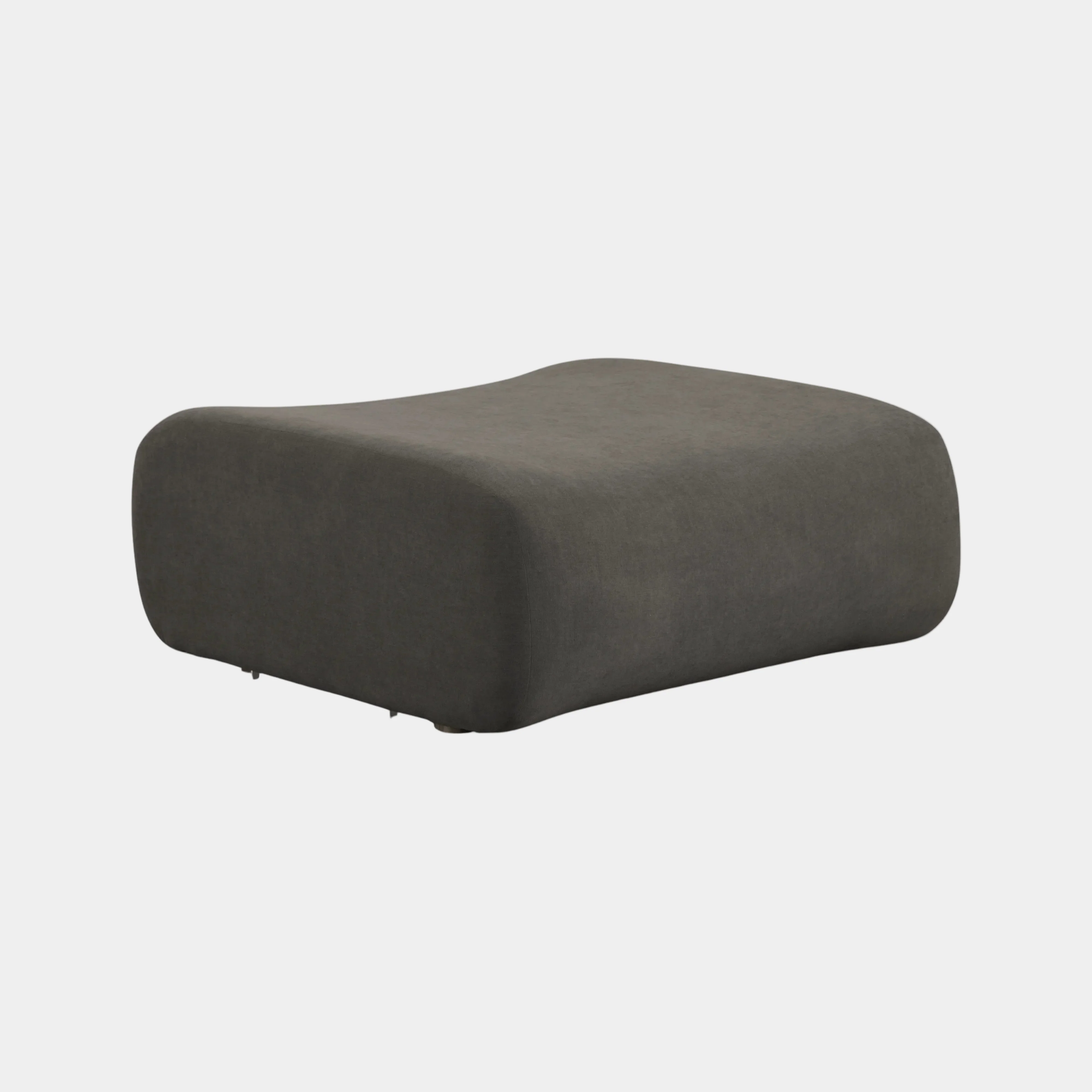 Zenith Contract-Grade Upcycled Fabric Ottoman - Image 9