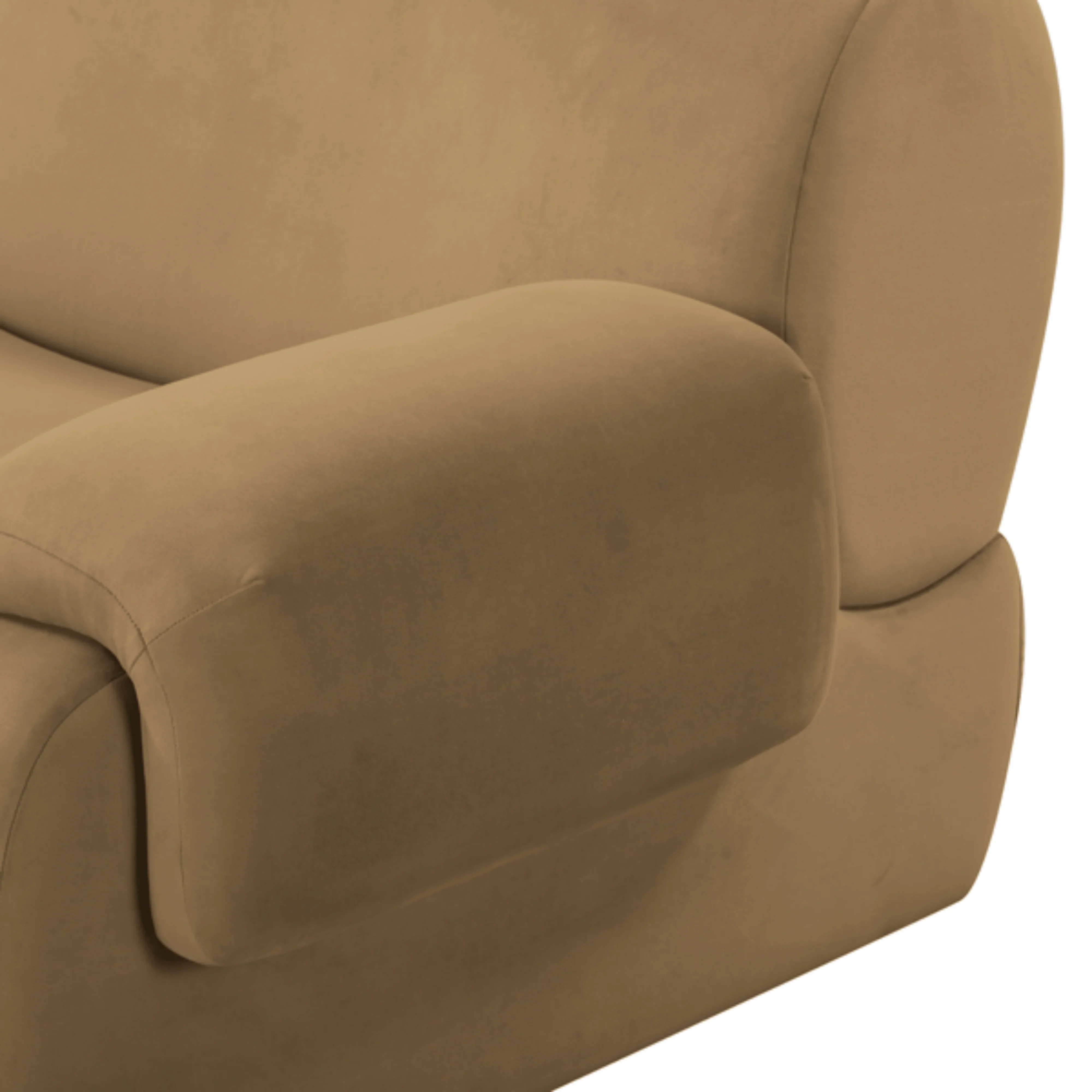 Zenith Performance Velvet Modular Corner Chair - Image 7