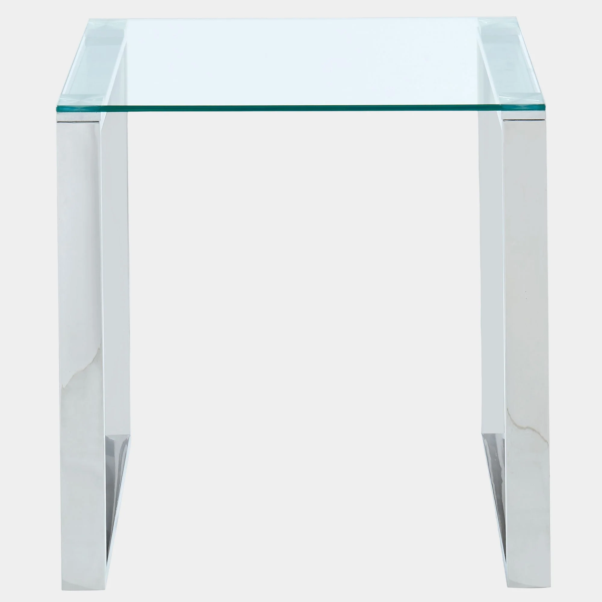 Zevon Accent Table in Silver - Image 4