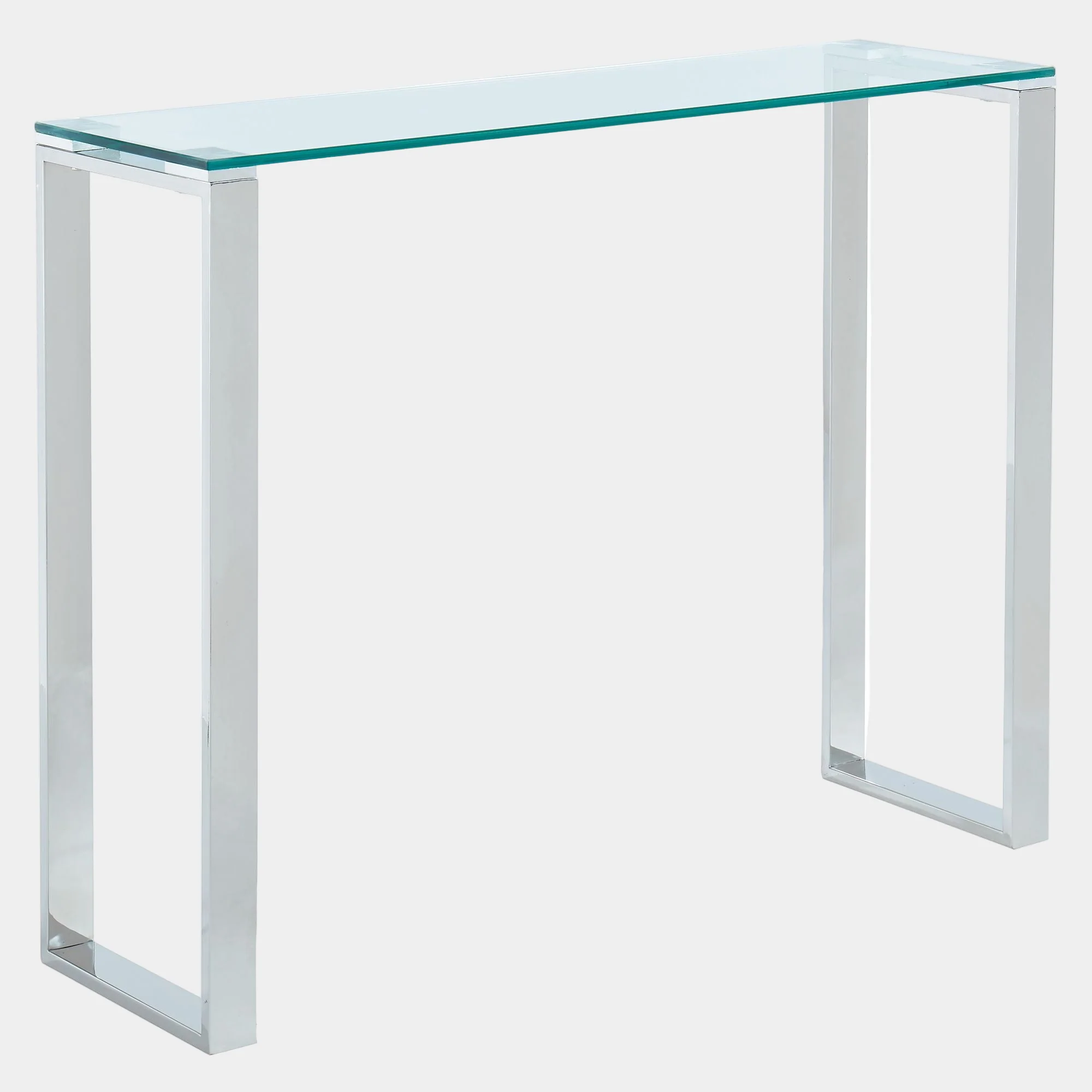 Zevon Console/Desk in Silver