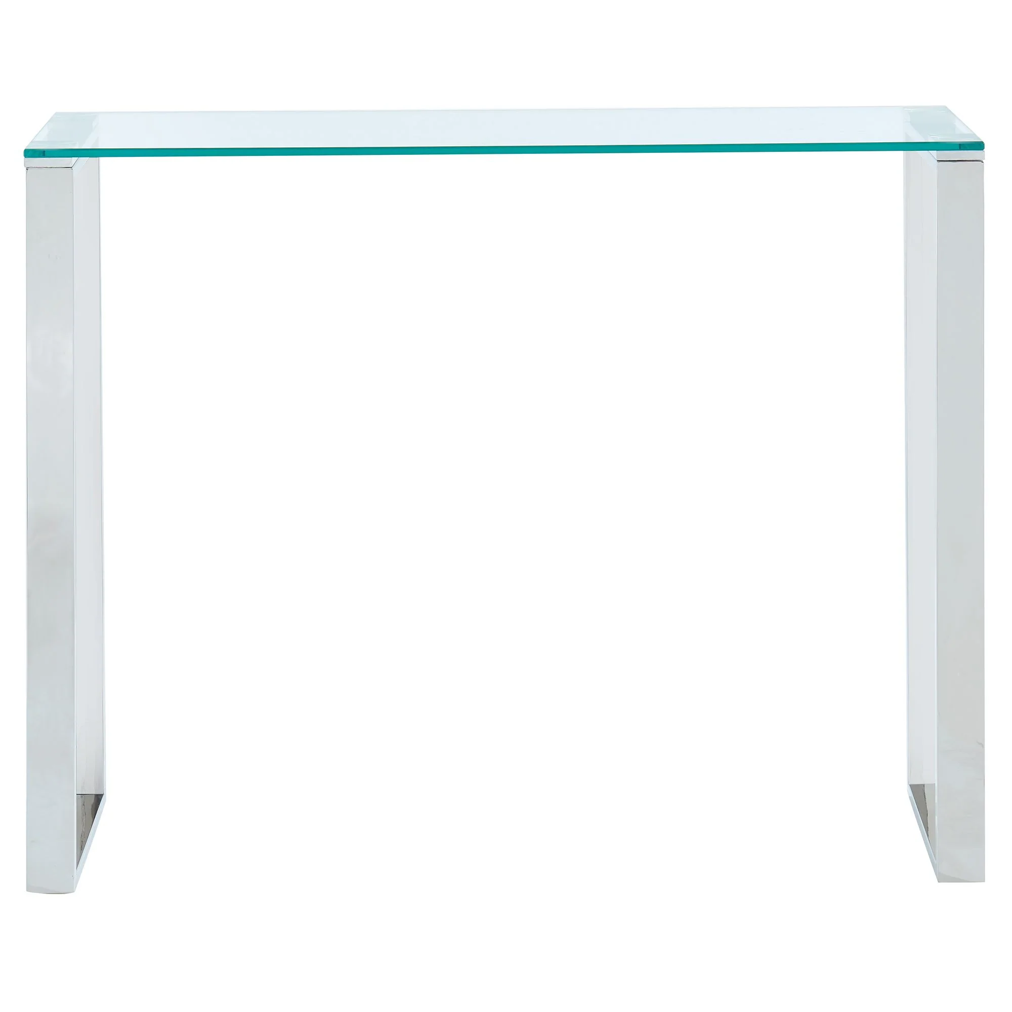 Zevon Console/Desk in Silver - Image 5