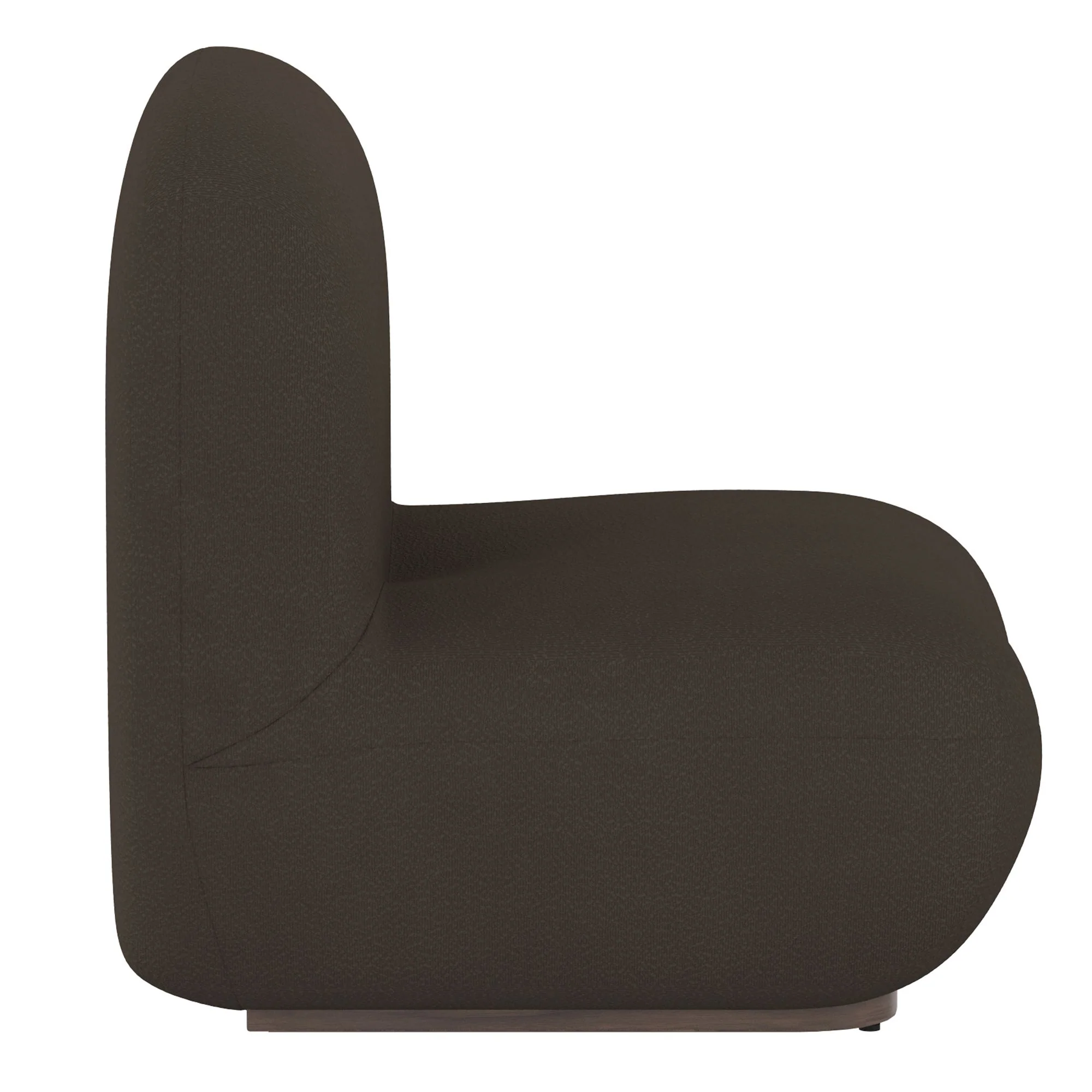 Zilano Accent Chair in Charcoal Boucle - Image 4
