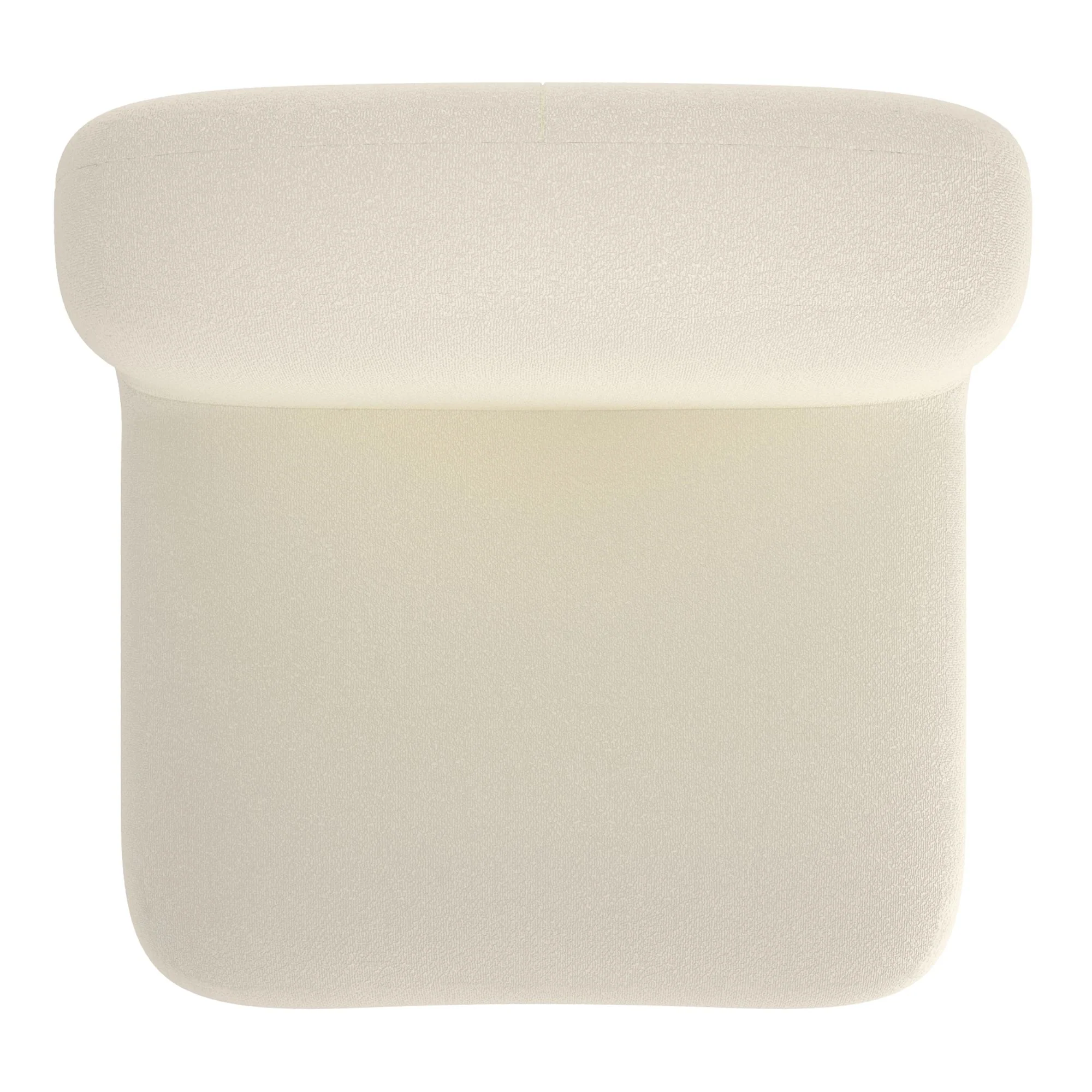 Zilano Accent Chair in Ivory Boucle - Image 6