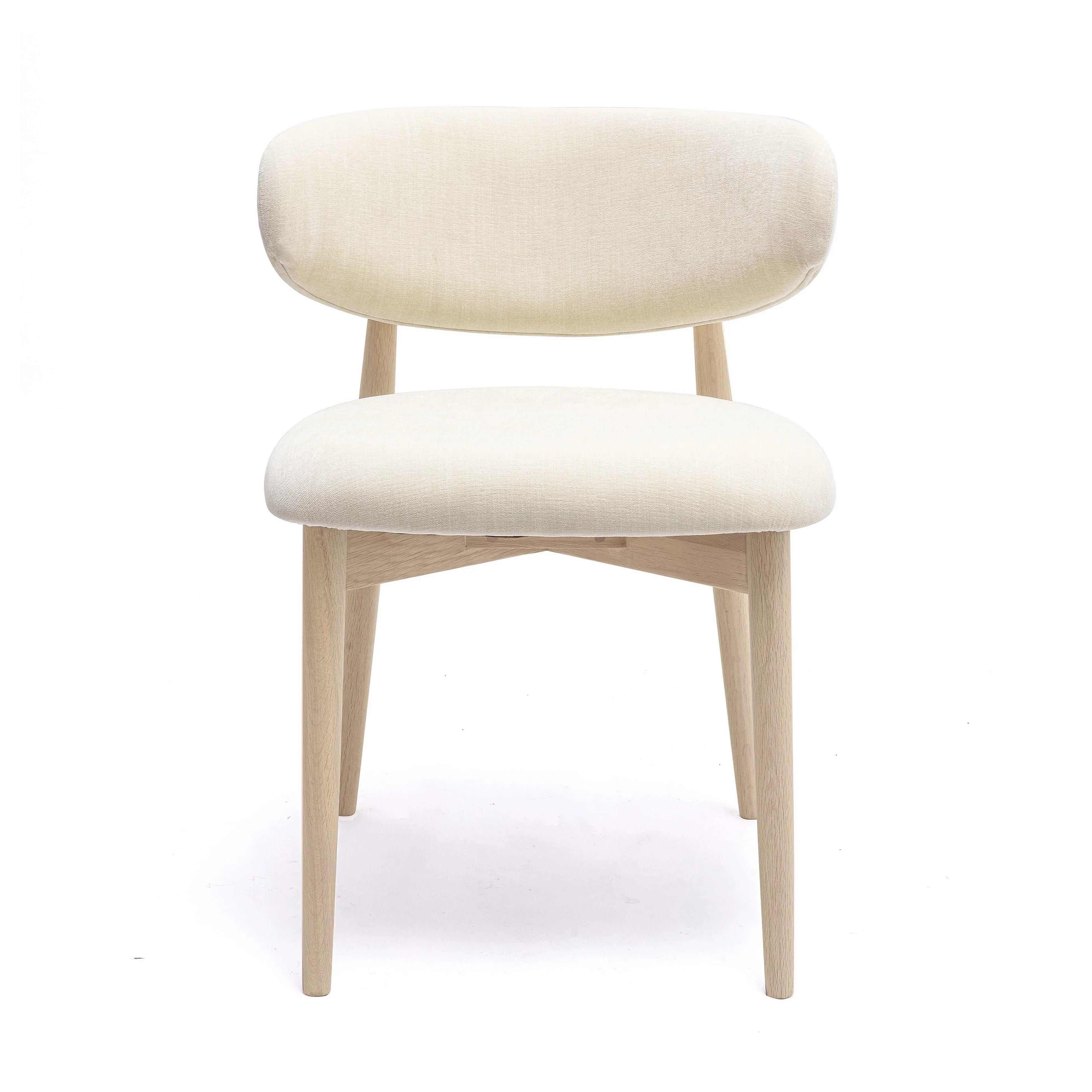 Zinea Performance Textured Velvet Dining Chair - Image 3
