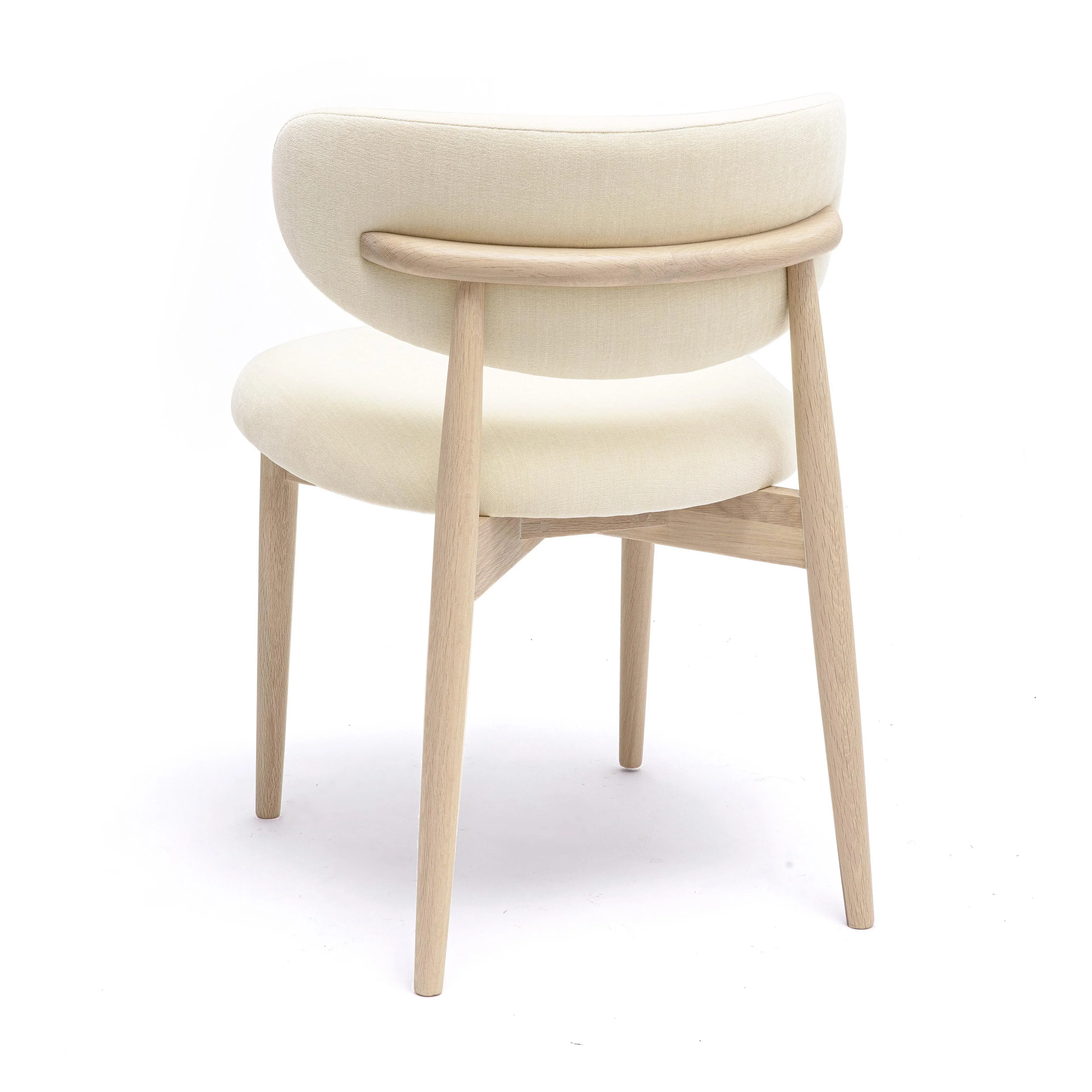 Zinea Performance Textured Velvet Dining Chair - Image 4