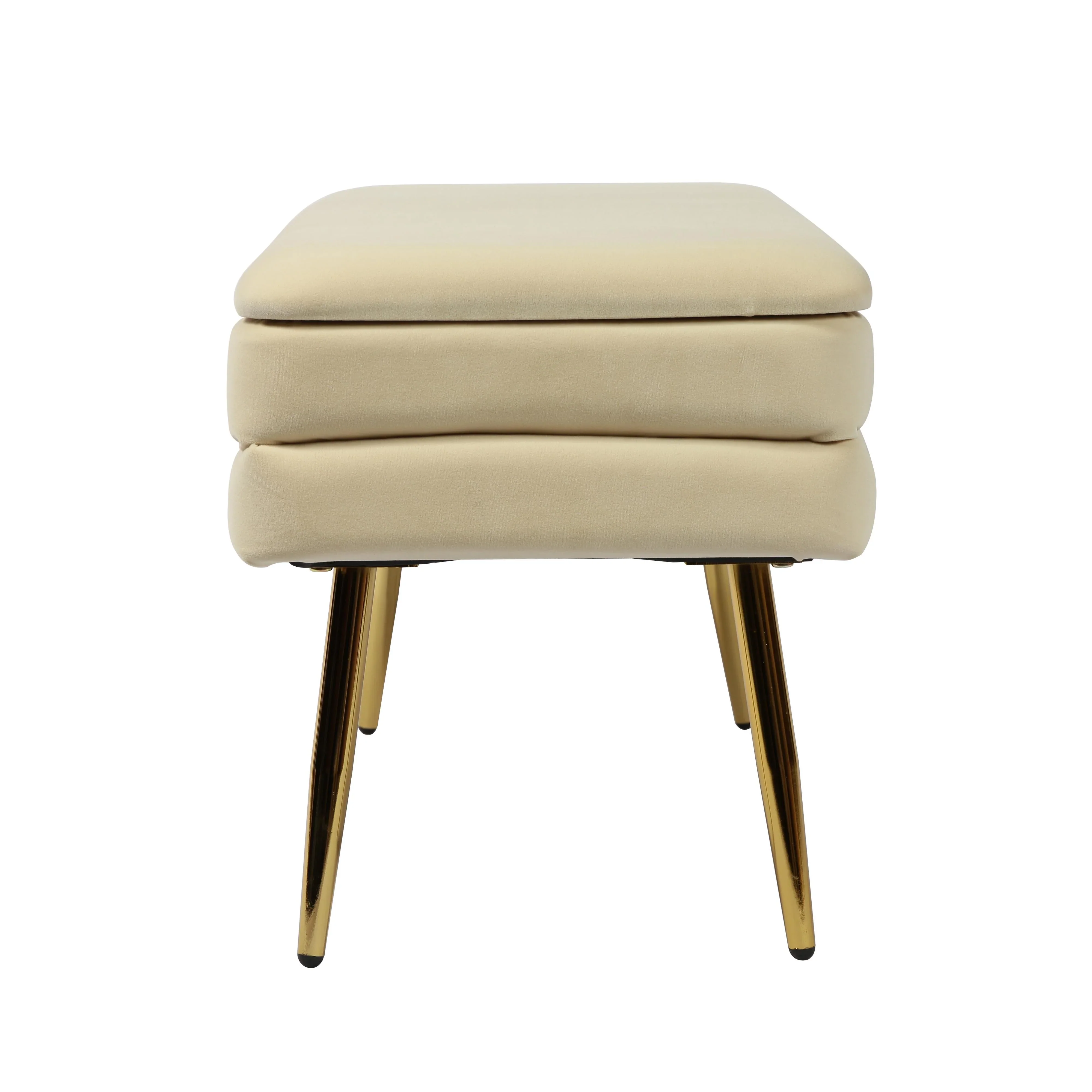 Ziva 31" Velvet Storage Bench - Image 23